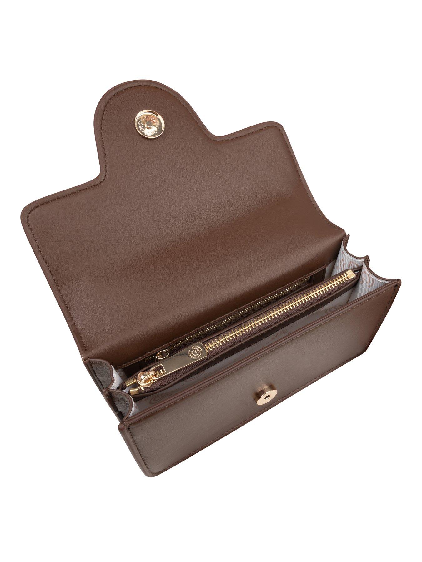 Image 4 of 4 of Gabriella G Designer Gabriella Gucci Clarissa Brown Crossbody Bag