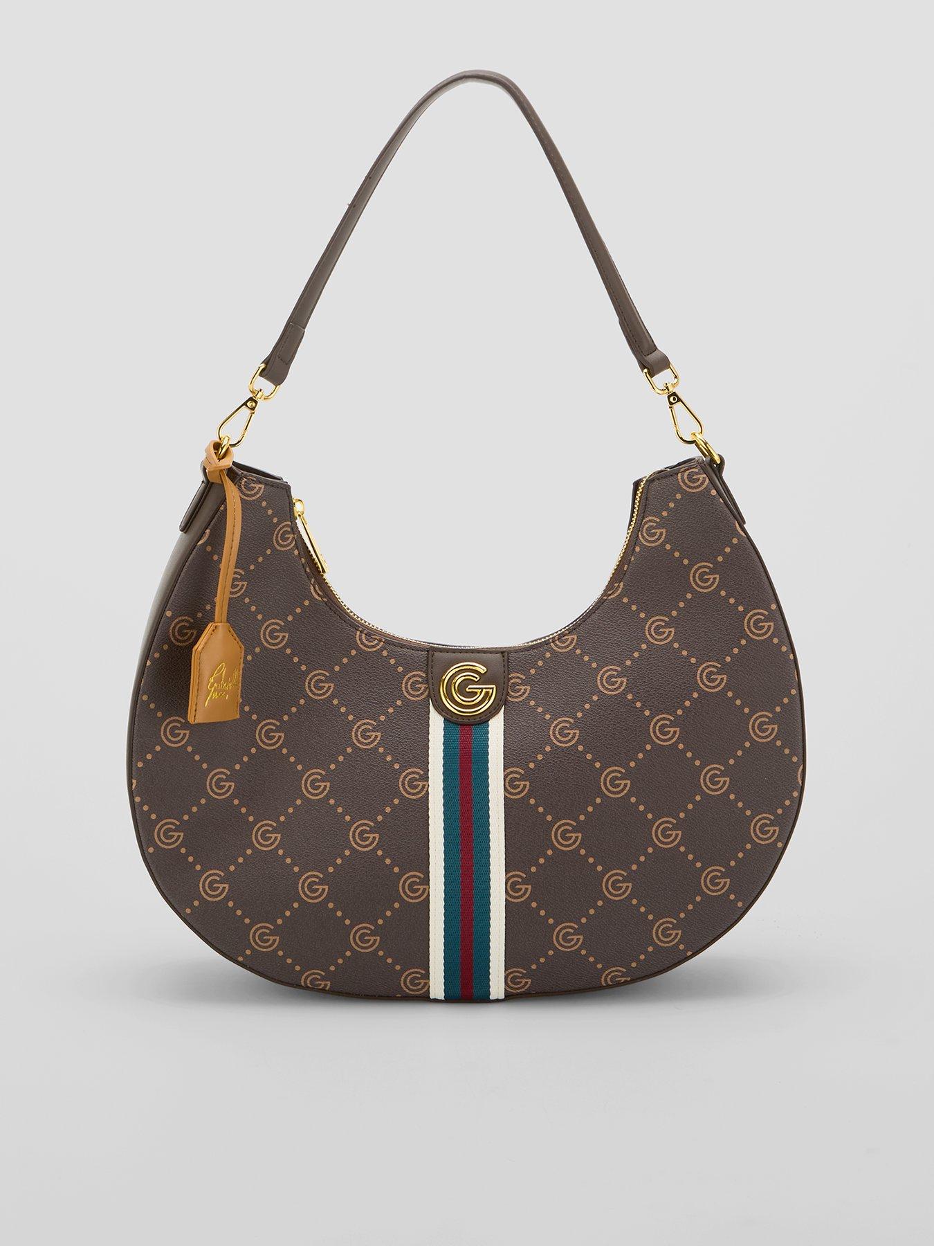 Image 1 of 6 of Gabriella G Designer Gabriella Gucci Jennifer Brown Hobo Bag