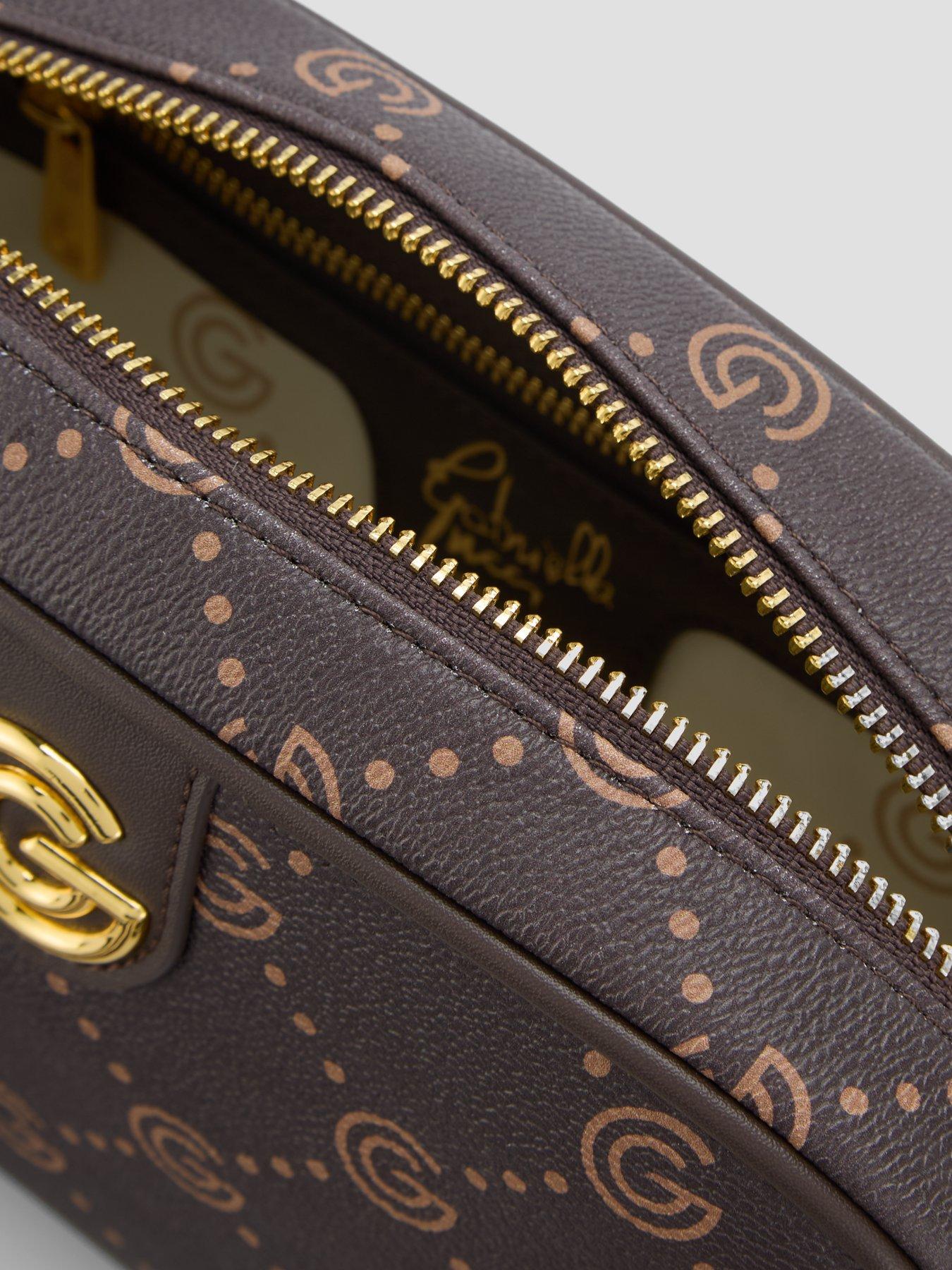 Image 5 of 5 of Gabriella G Designer Gabriella Gucci Valencia Brown Camera Bag