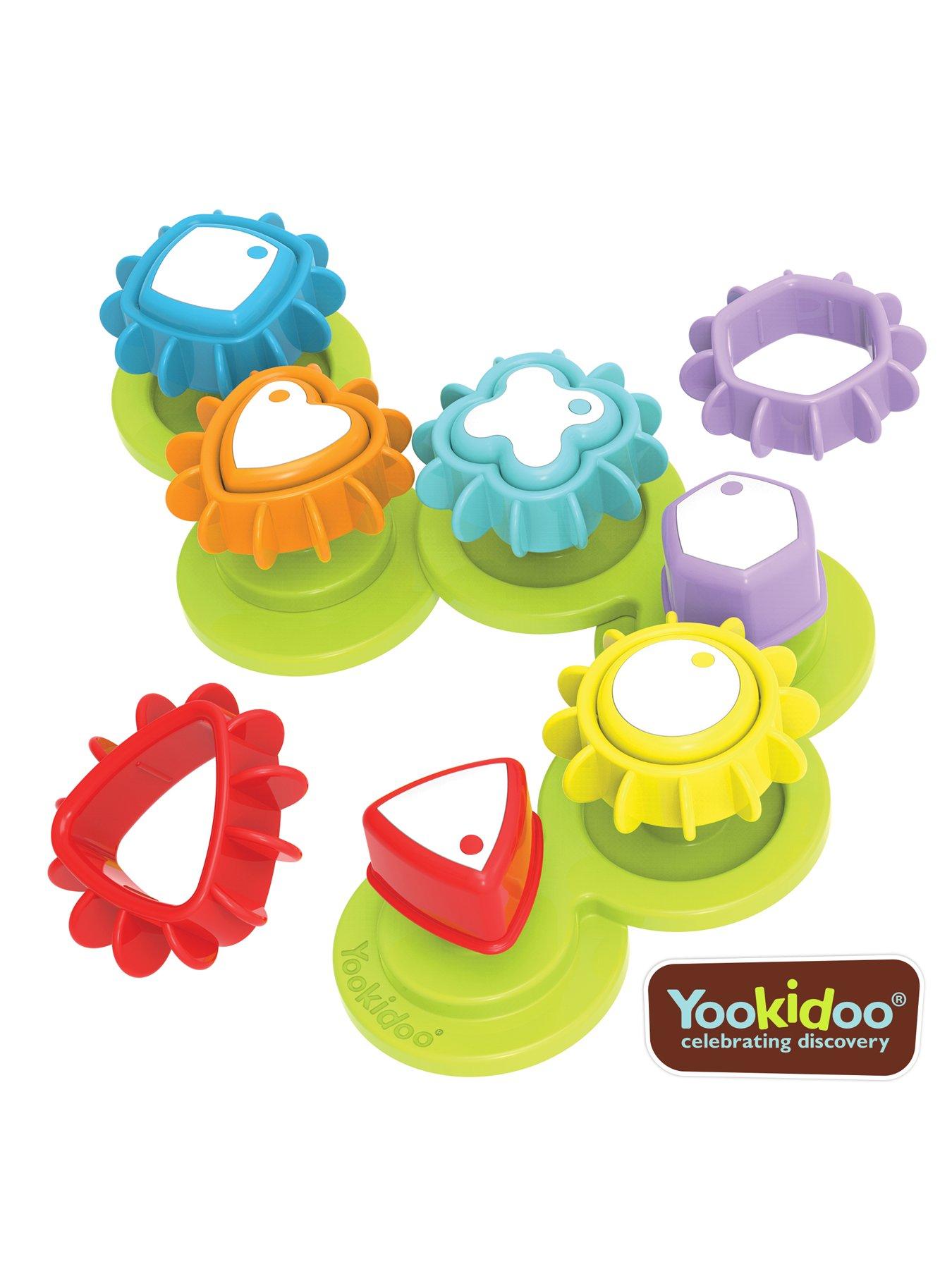 Image 2 of 5 of Yookidoo Shape N' Spin Gear Sorter