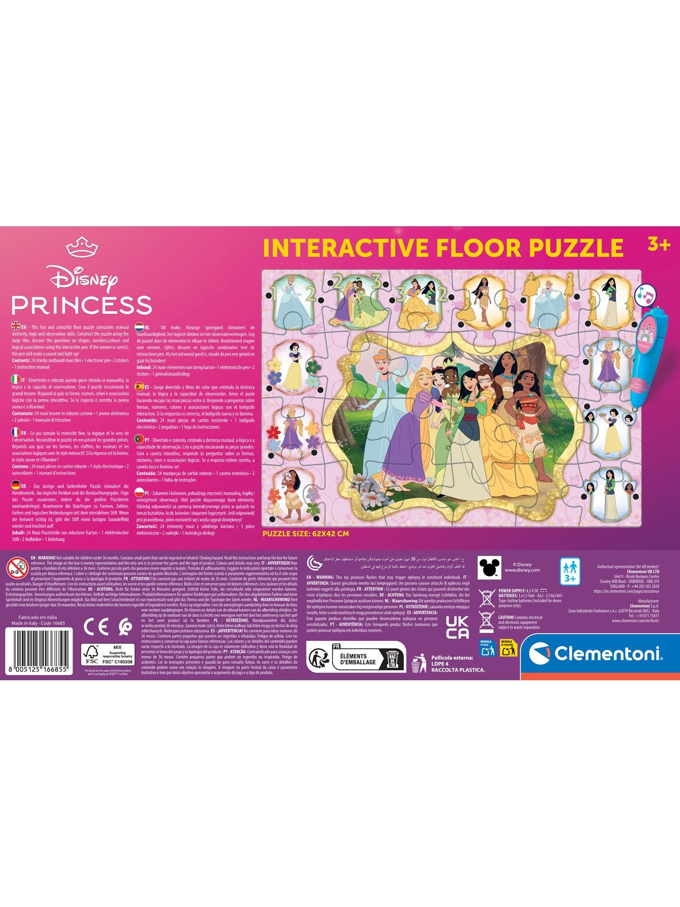 Image 6 of 7 of Disney Princess New Interactive Floor Puzzle
