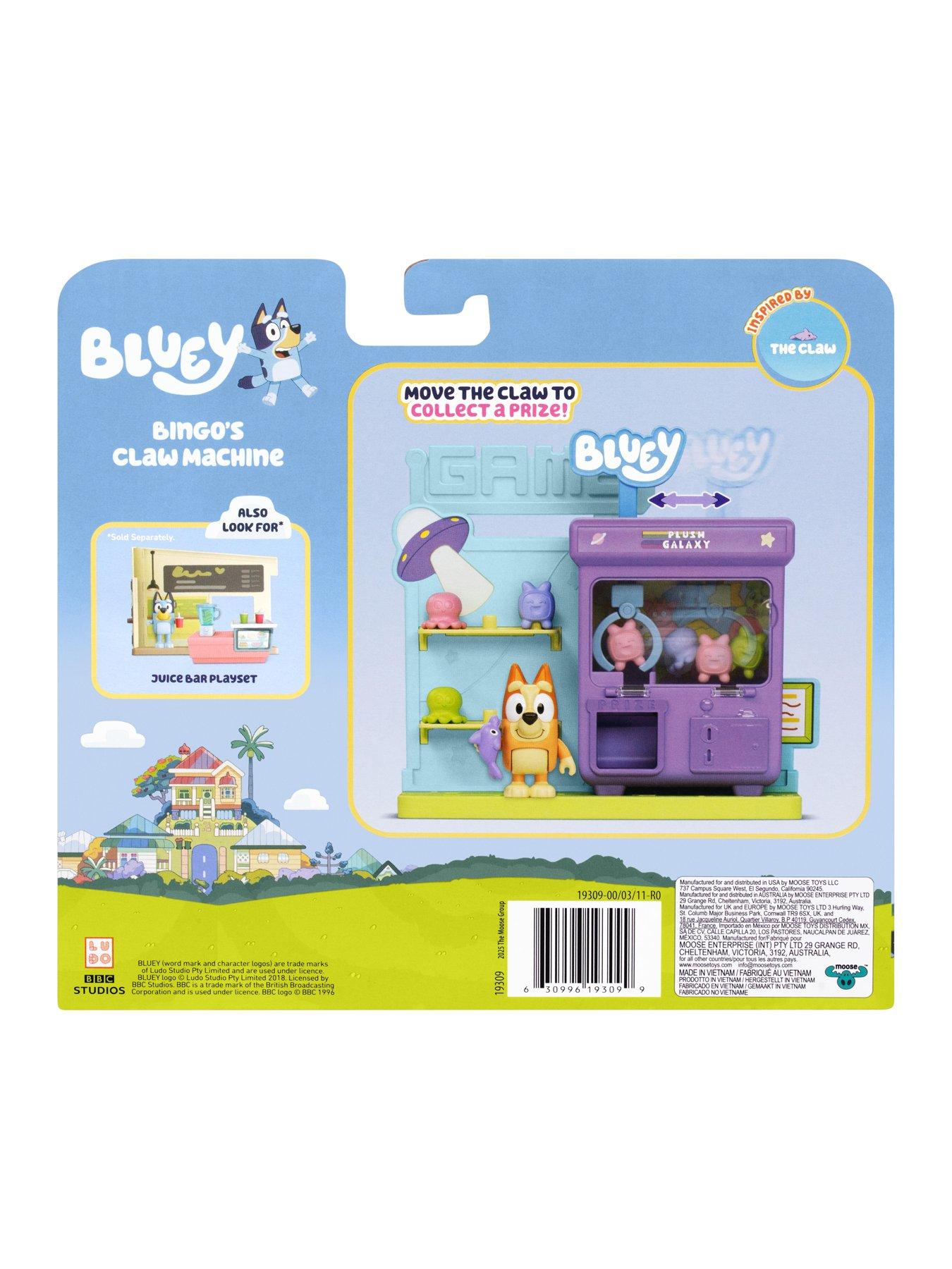 Image 6 of 6 of Bluey Mini Playset Bingos Claw Machine