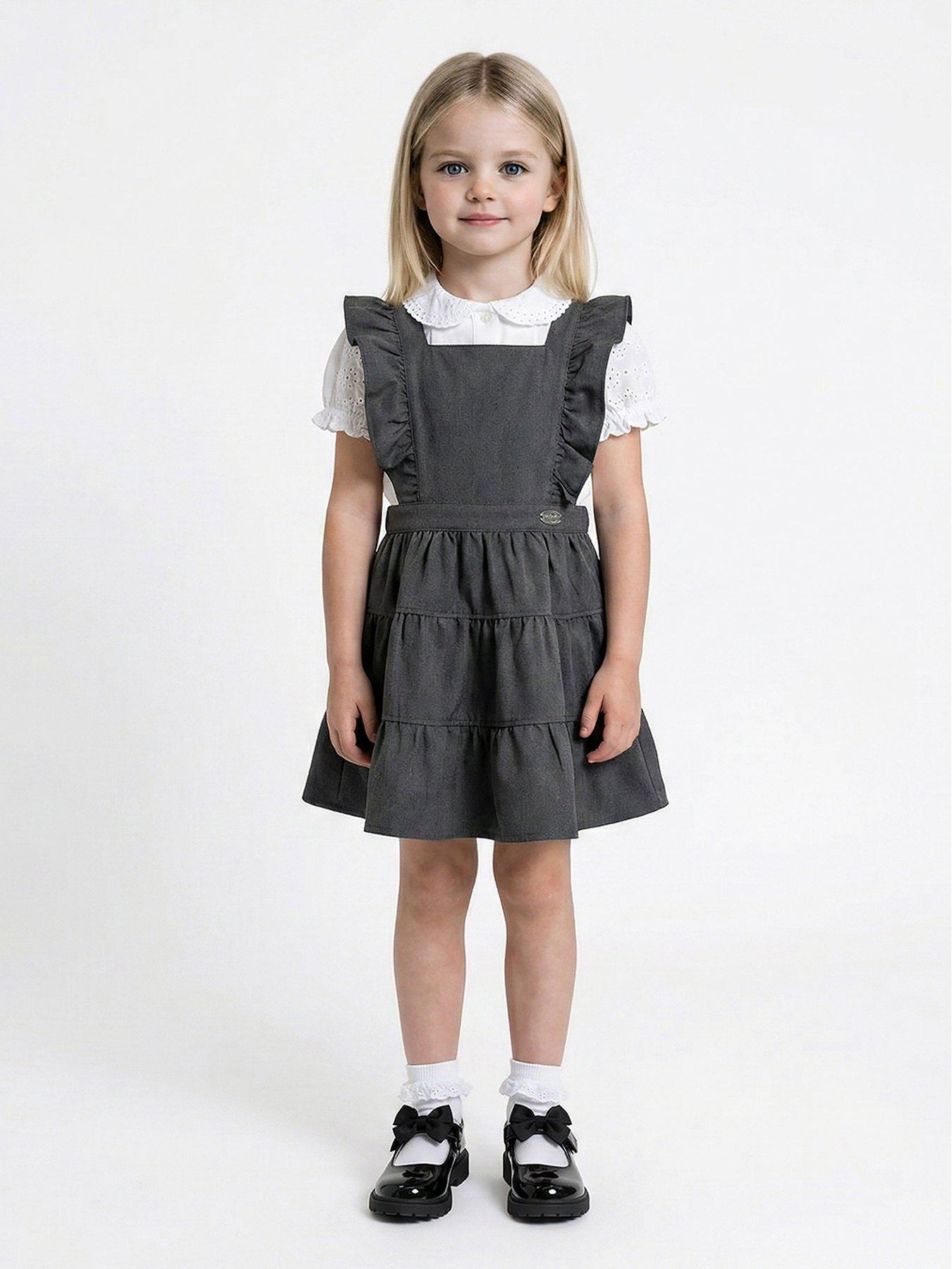 Image 1 of 3 of Lelli Kelly Bryony Pinafore -grey
