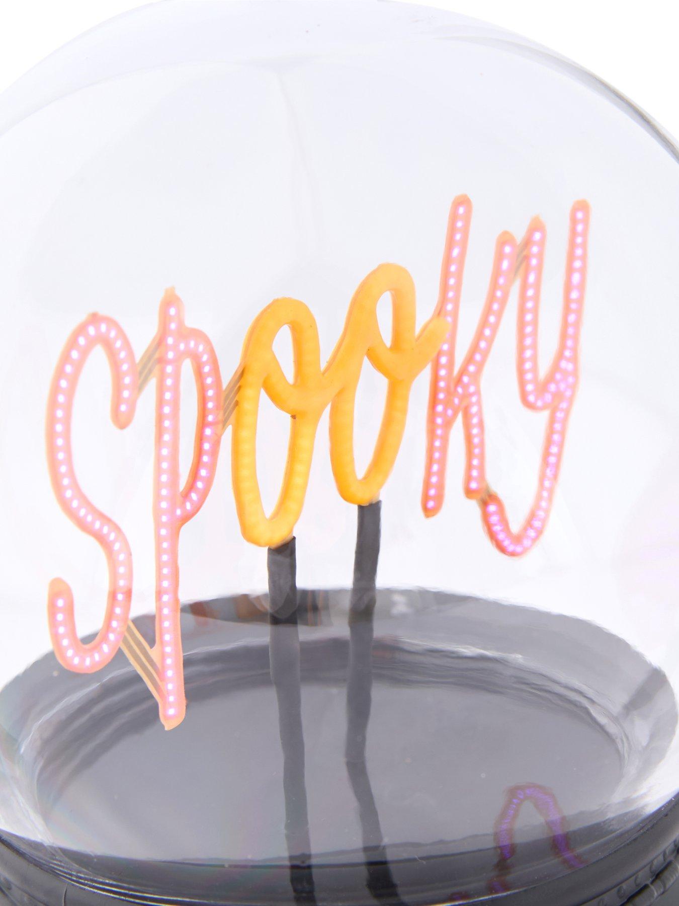 Image 4 of 6 of Festive 14cm Bo Spooky Lit Globe