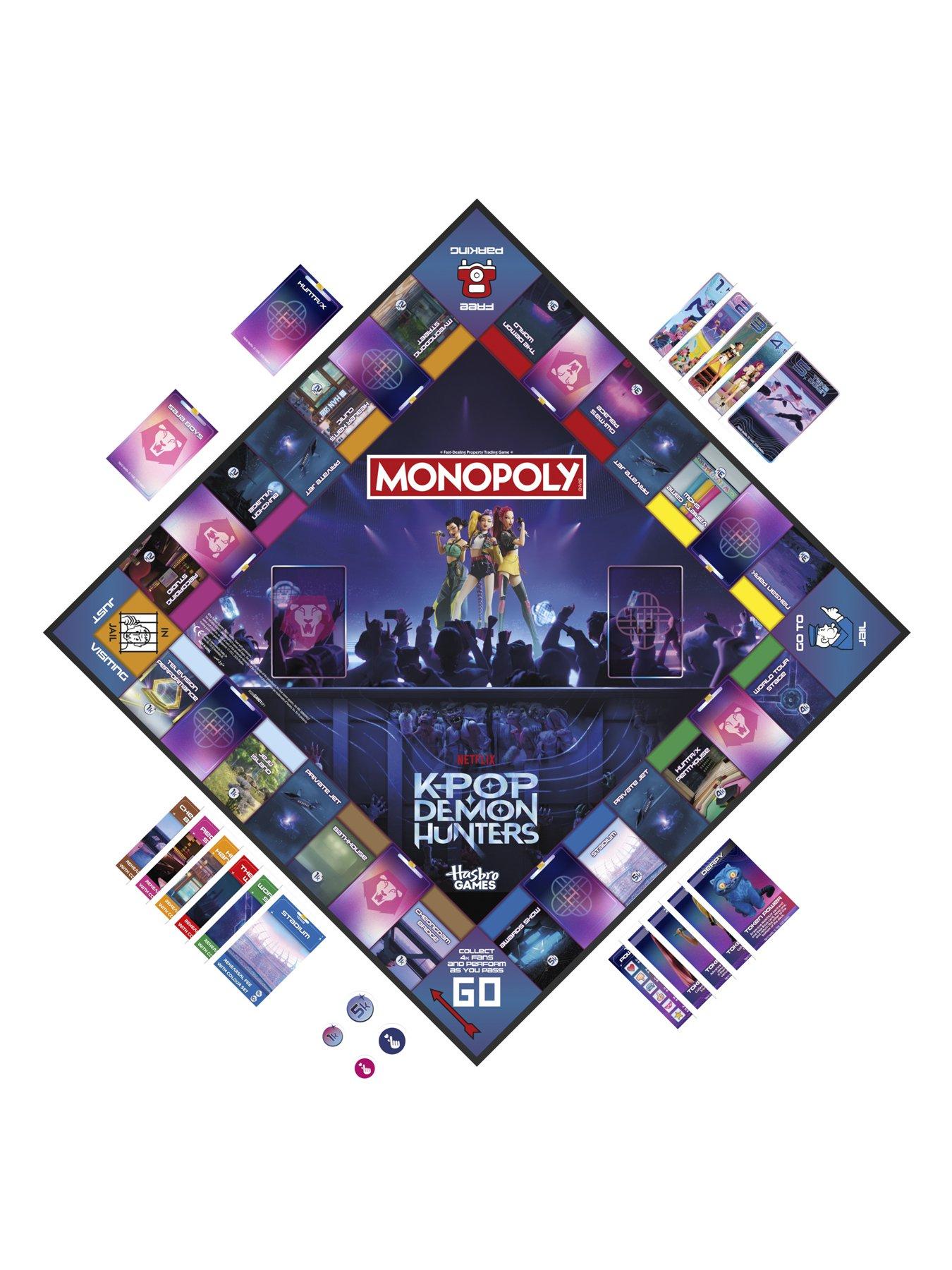 Image 2 of 6 of K-Pop Demon Hunters Monopoly