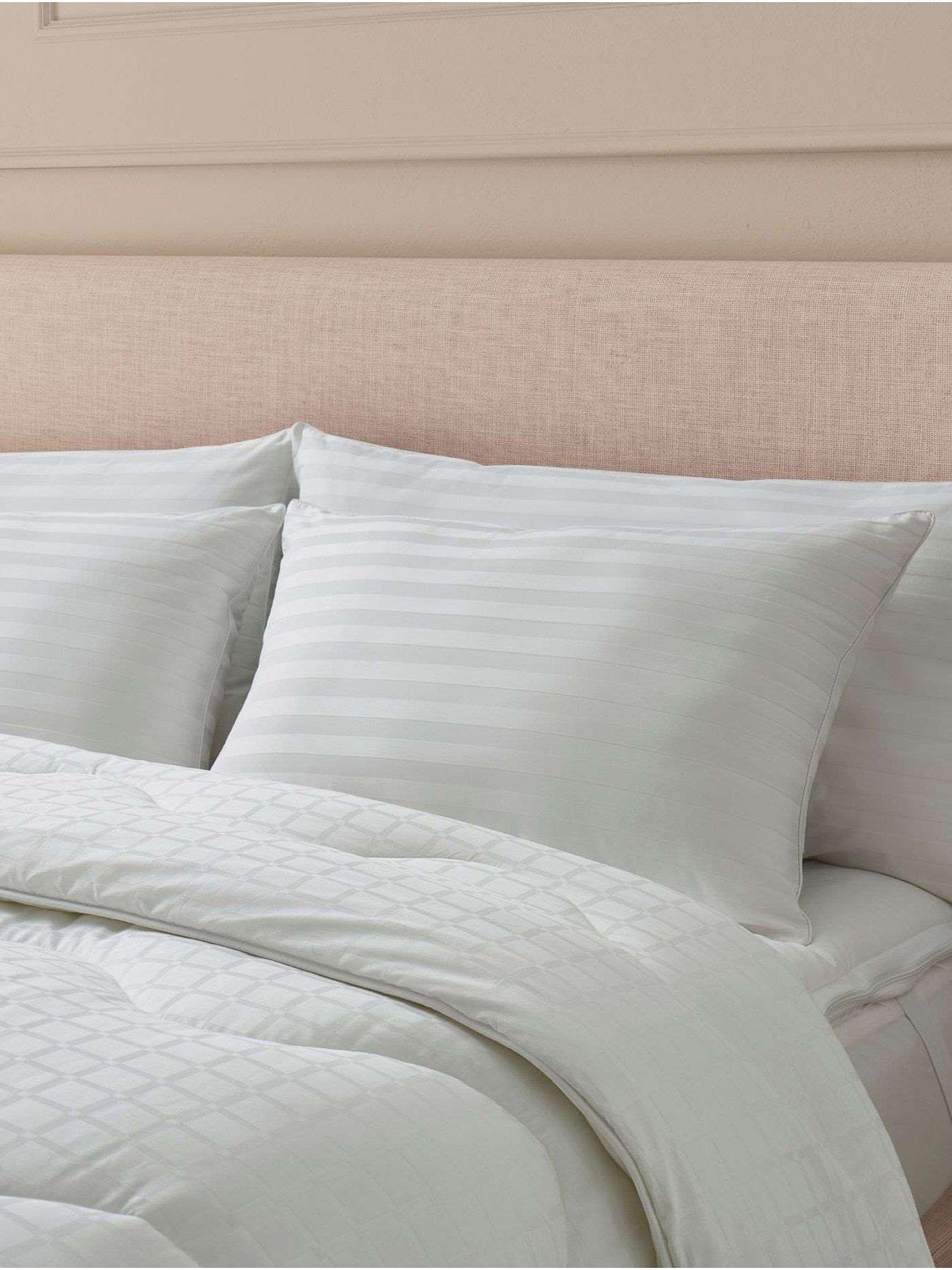 The Fine Bedding Company Luxury Boutique Silk Blend Medium Support Pillow