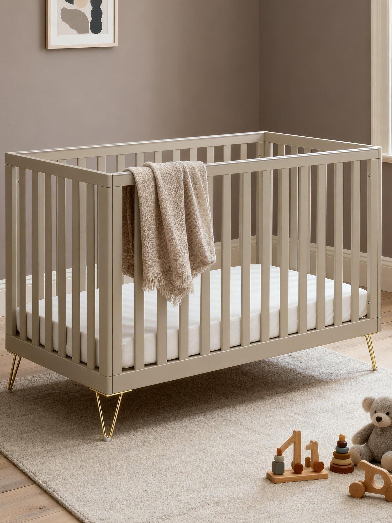Babymore - Convertible Cot Bed - Toddler Bed - Cashmere - 3 - Image 5