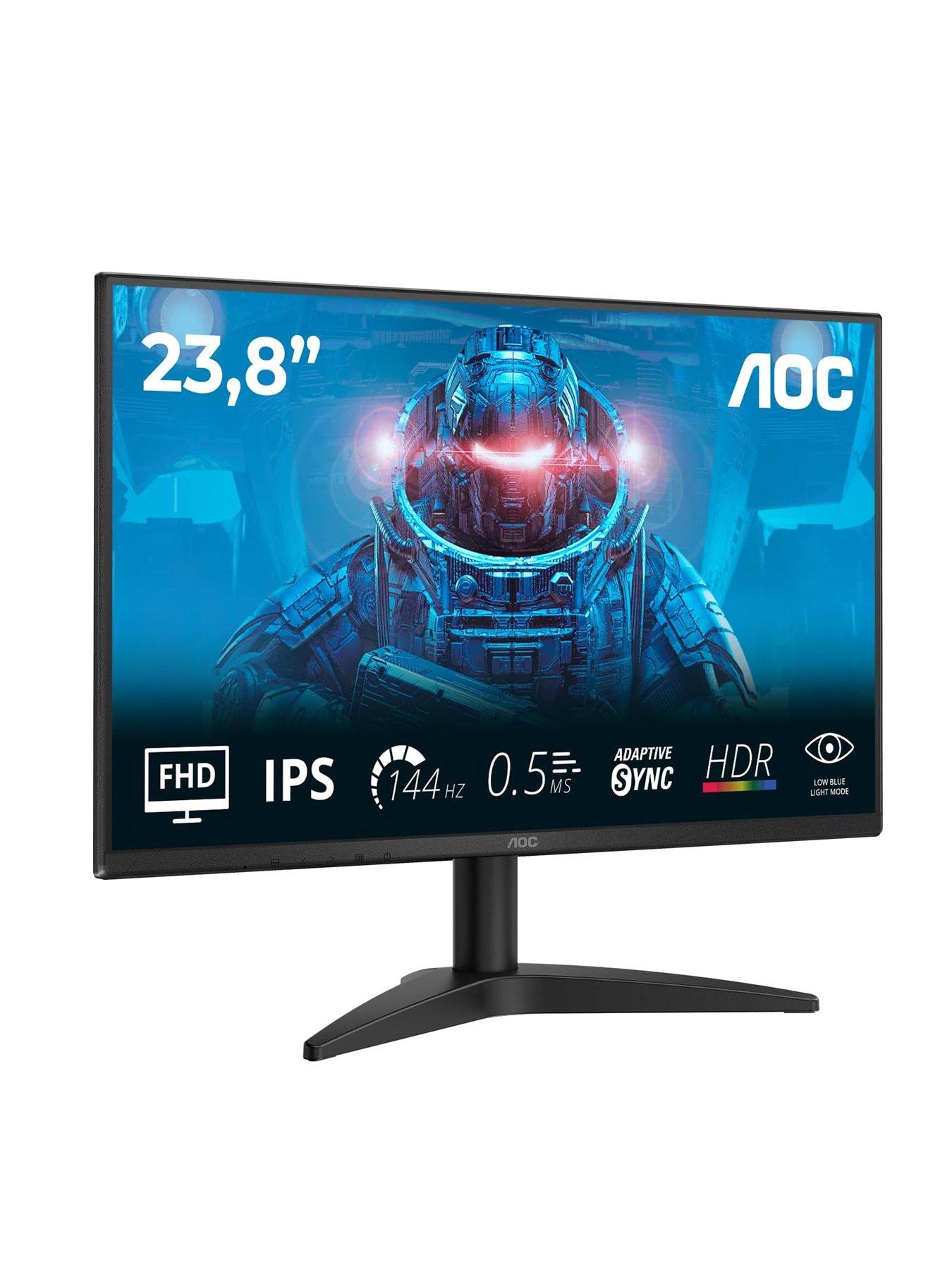 Image 2 of 7 of AOC 24B36X Gaming Monitor - 23.8in, FHD, IPS, 144Hz, Black