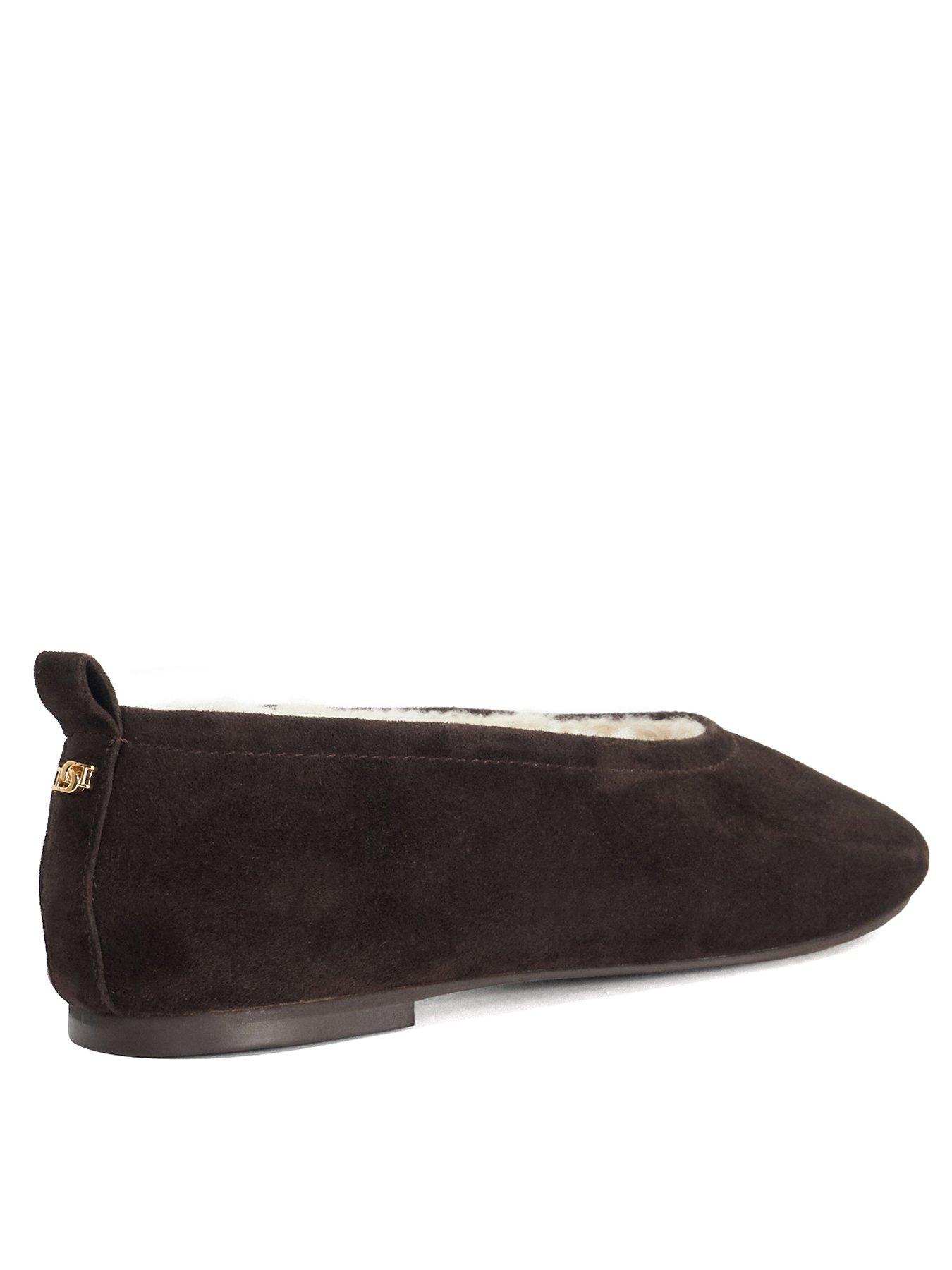 Image 3 of 5 of Dune London Harliee Ballet Flats - Brown