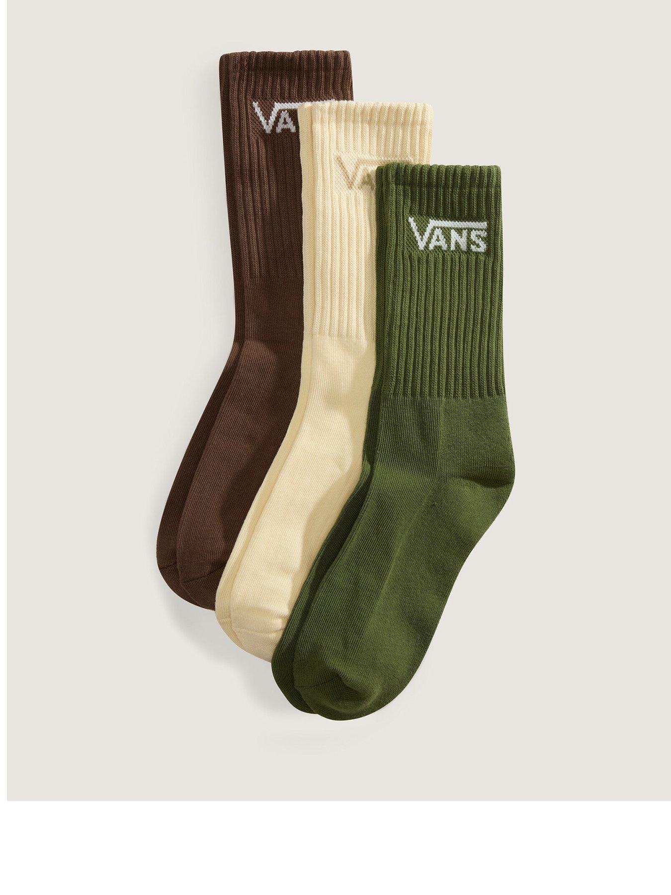 Image 1 of 3 of Vans Unisex Classic Crew Socks - Green