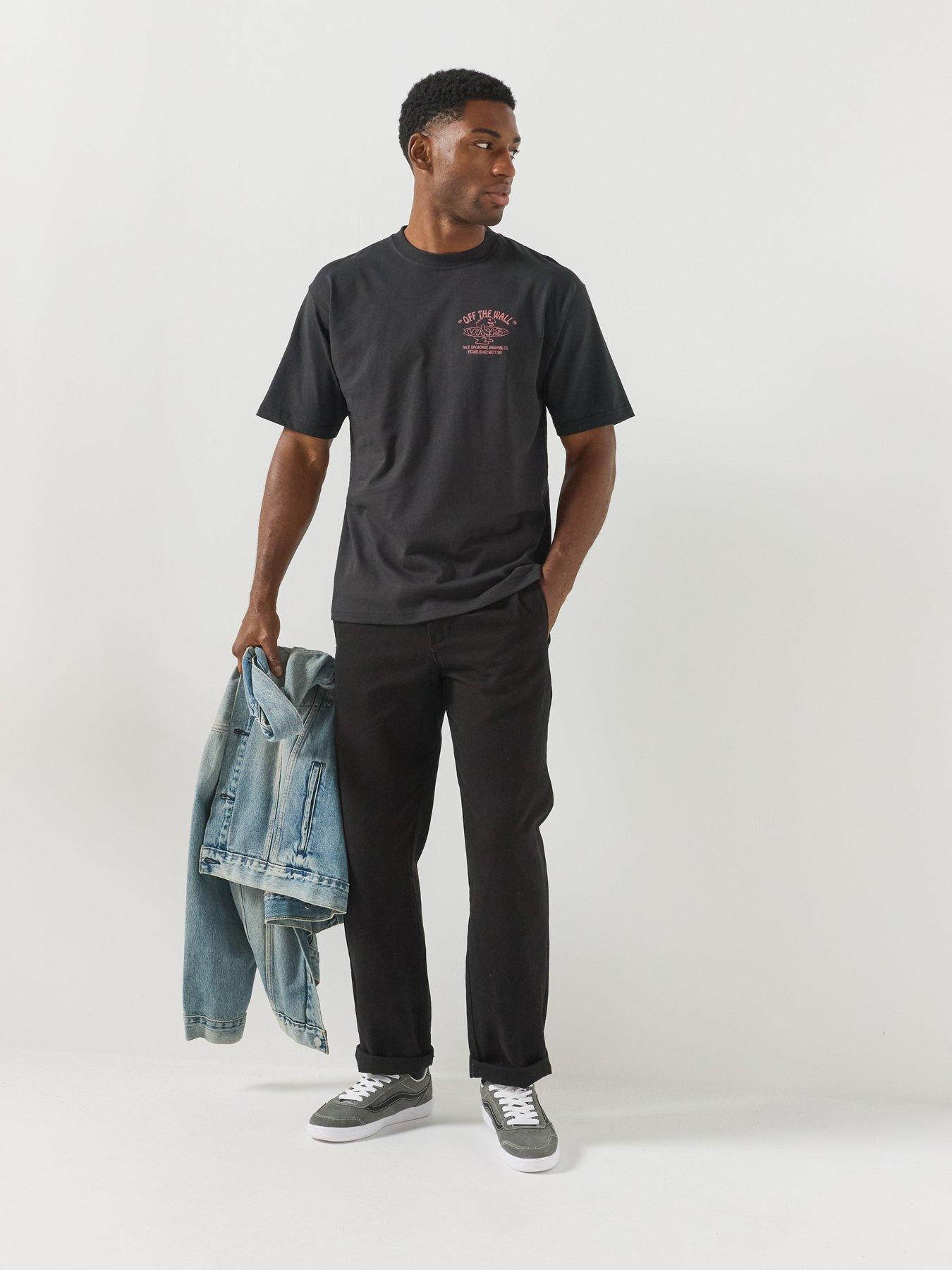 Image 3 of 6 of Vans Mens Food Spot T-Shirt - Black
