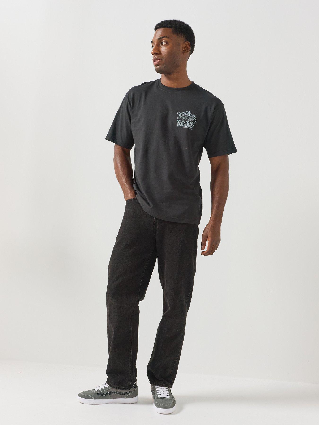 Image 3 of 6 of Vans Mens Pauly's Delivery Tee - Black