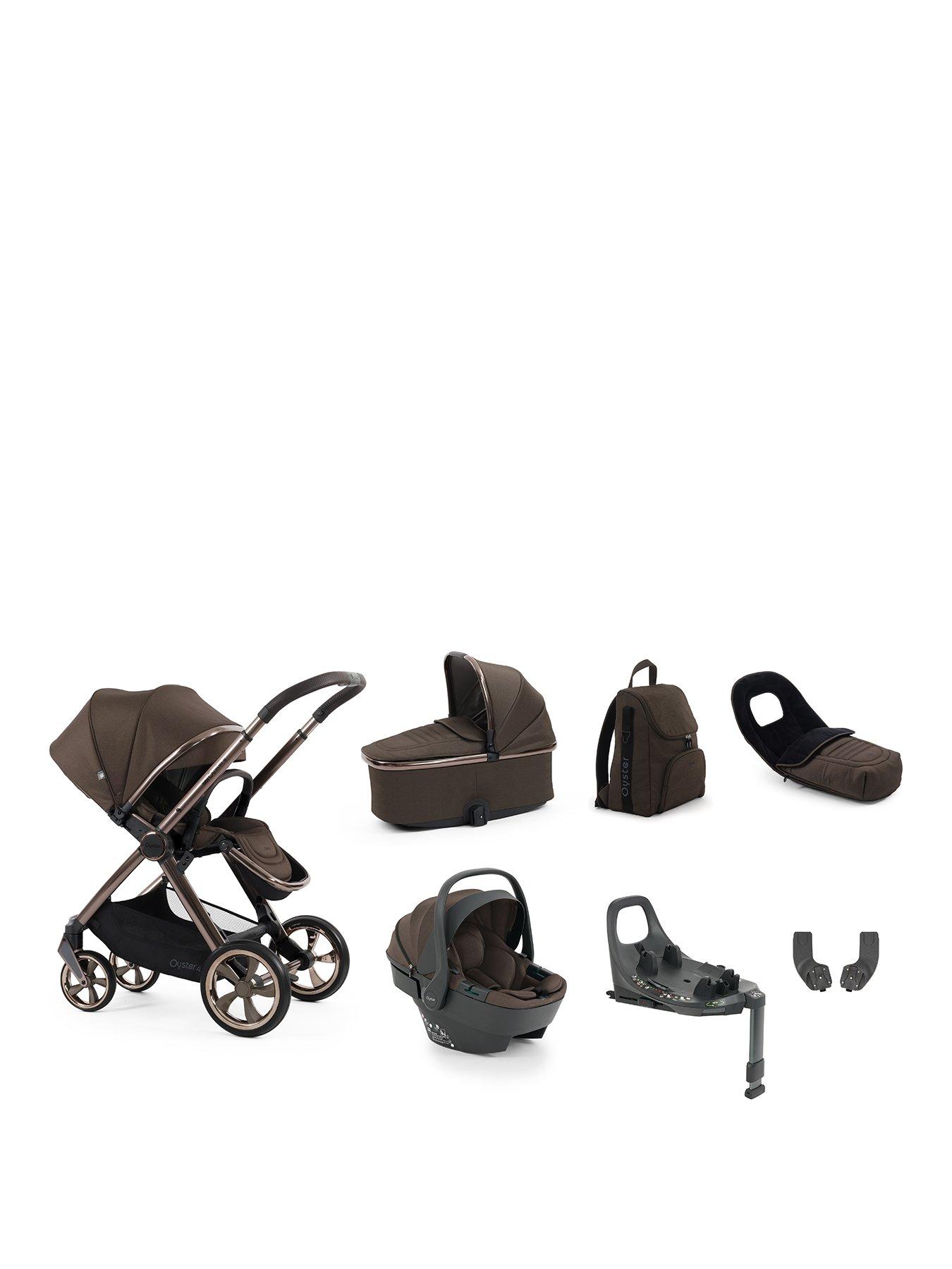 Image 1 of 6 of Oyster 4 Luxury Pushchair 360 Bundle - Chocolate Velvet