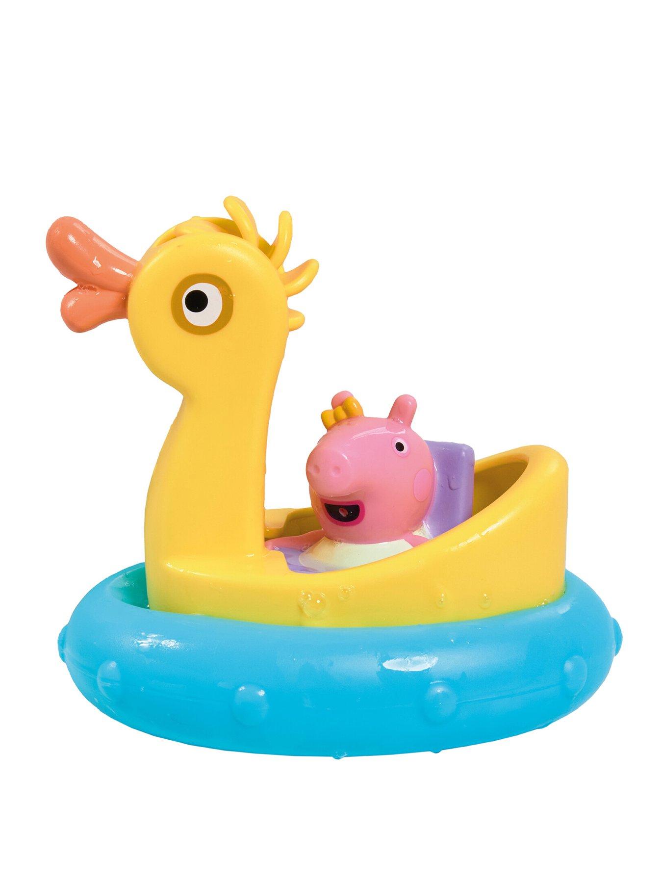 Image 1 of 7 of Tomy Peppa Pig Evie &amp; Duck Bath Float