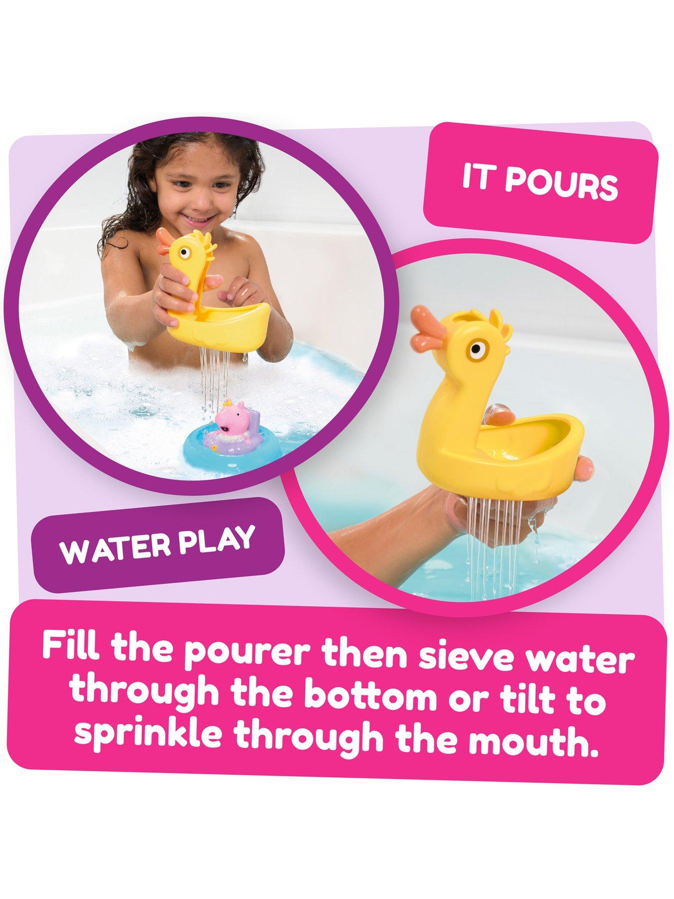 Image 3 of 7 of Tomy Peppa Pig Evie &amp; Duck Bath Float