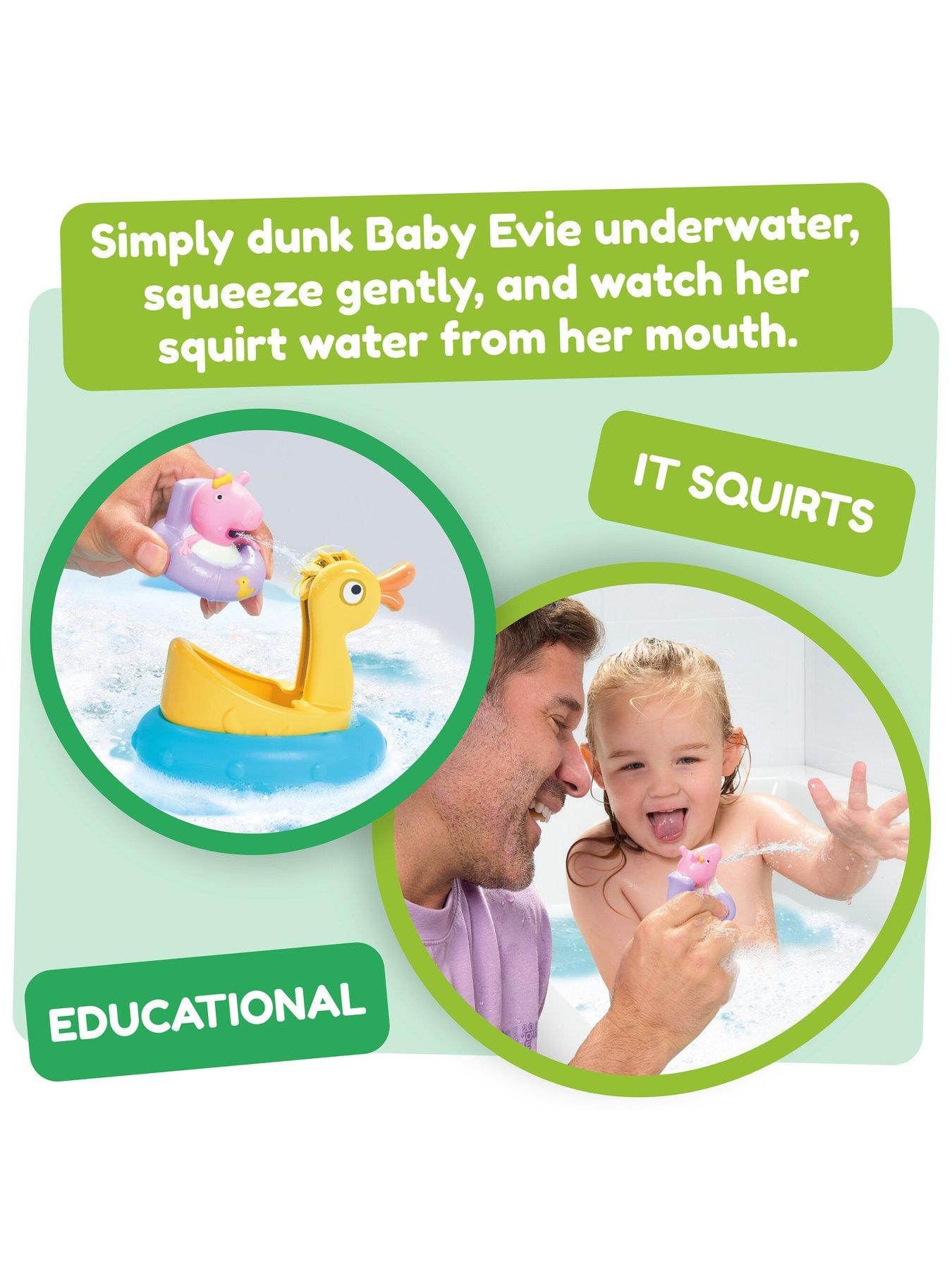 Image 5 of 7 of Tomy Peppa Pig Evie &amp; Duck Bath Float