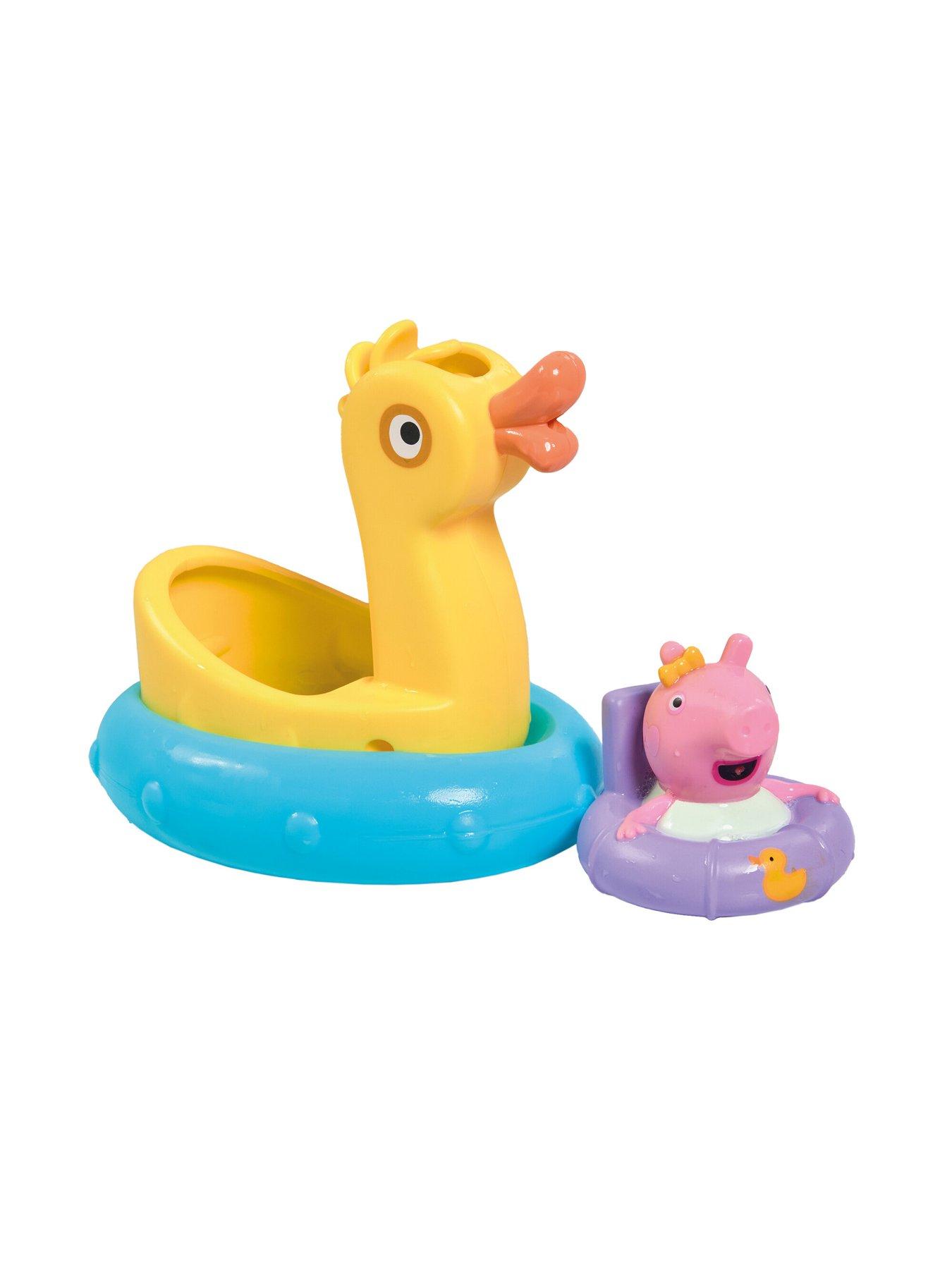 Image 6 of 7 of Tomy Peppa Pig Evie &amp; Duck Bath Float