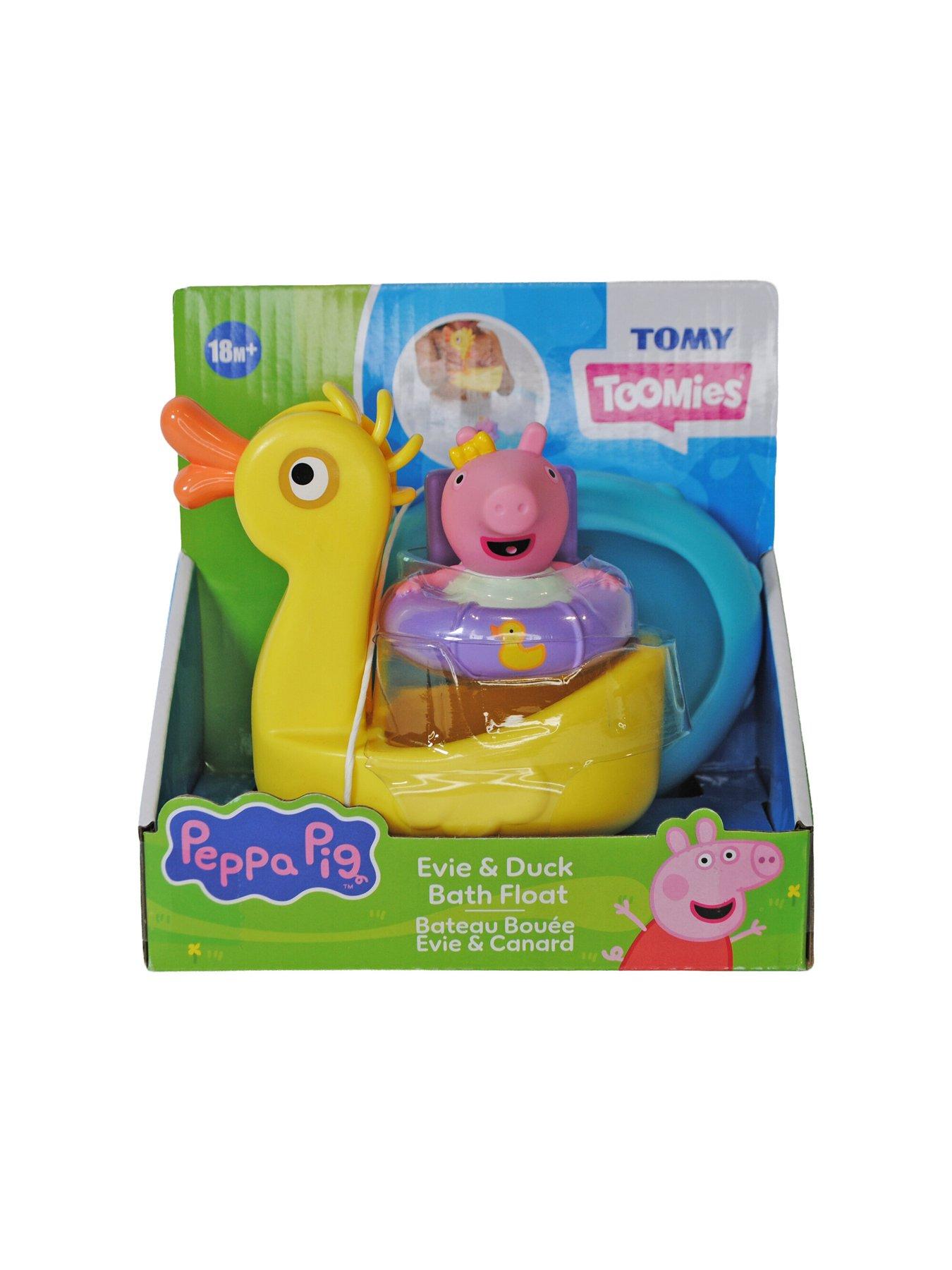 Image 7 of 7 of Tomy Peppa Pig Evie &amp; Duck Bath Float