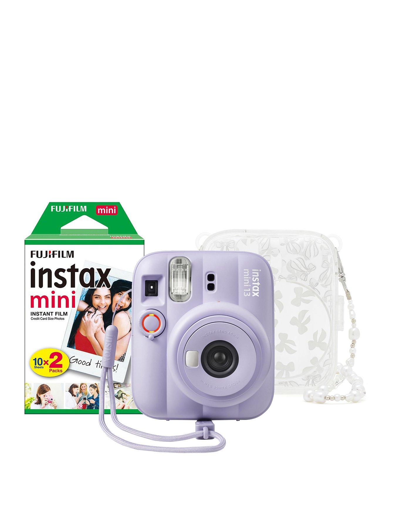 Fujifilm Instax Mini 13 Camera inc Skinny Dip Case  &  20 Shot Film - Dreamy Purple