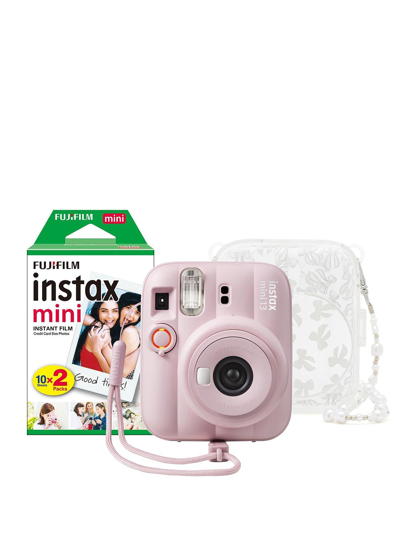 Fujifilm Instax Fujifilm Instax Mini 13 Camera inc Skinny Dip Case  &  20 Shot Film - Candy Pink
