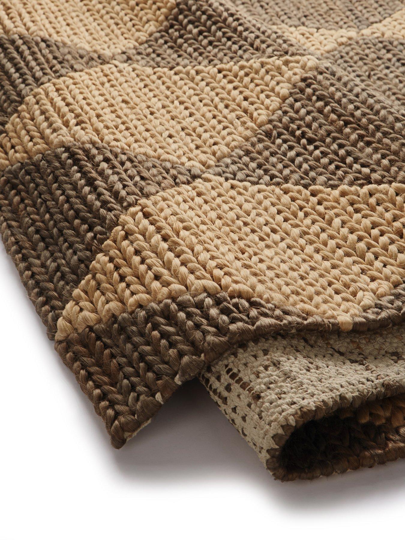 Image 5 of 5 of The Very Collection Diamond Jute Rug