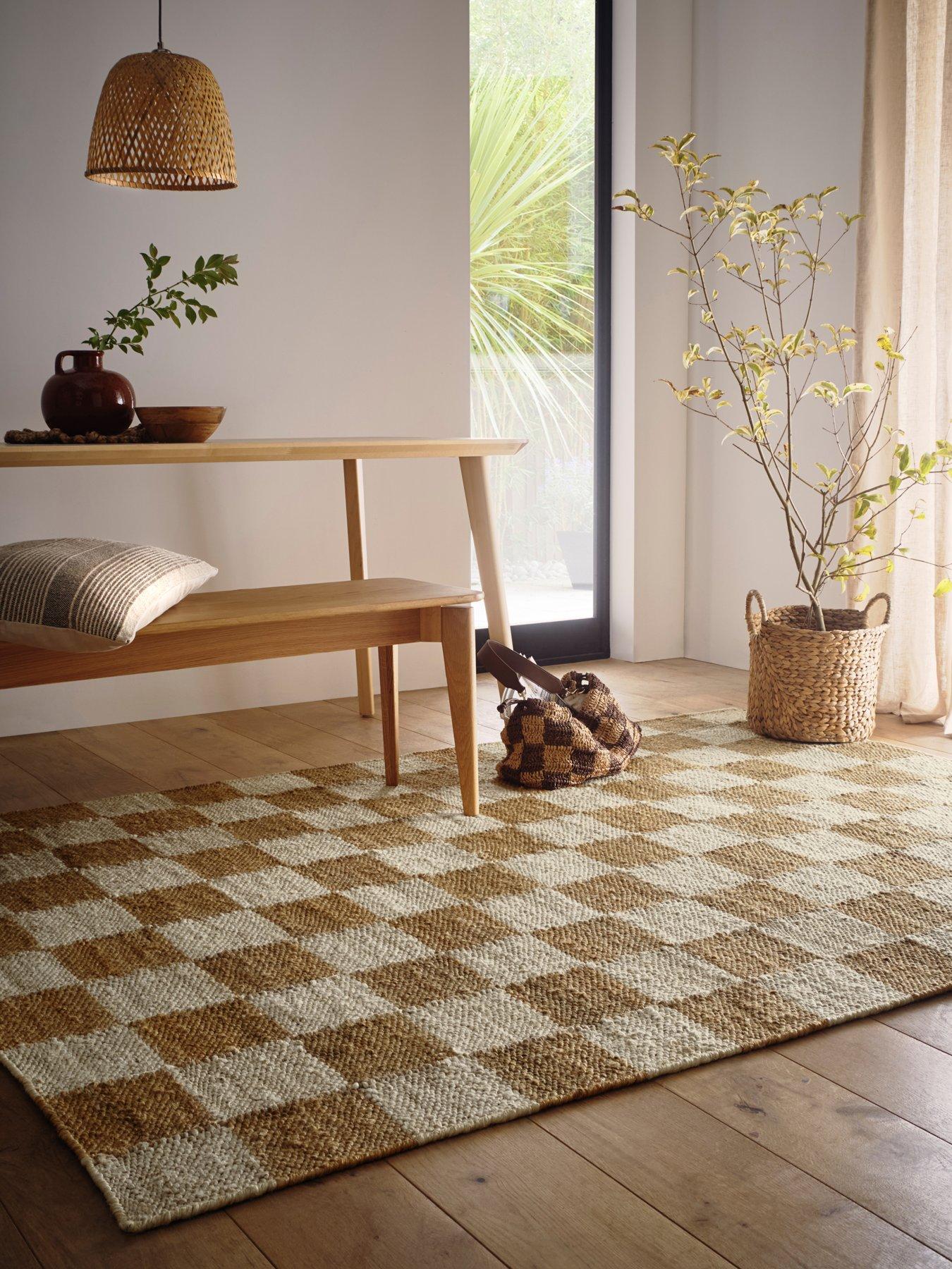 The Very Collection Checkerboard Jute Rug