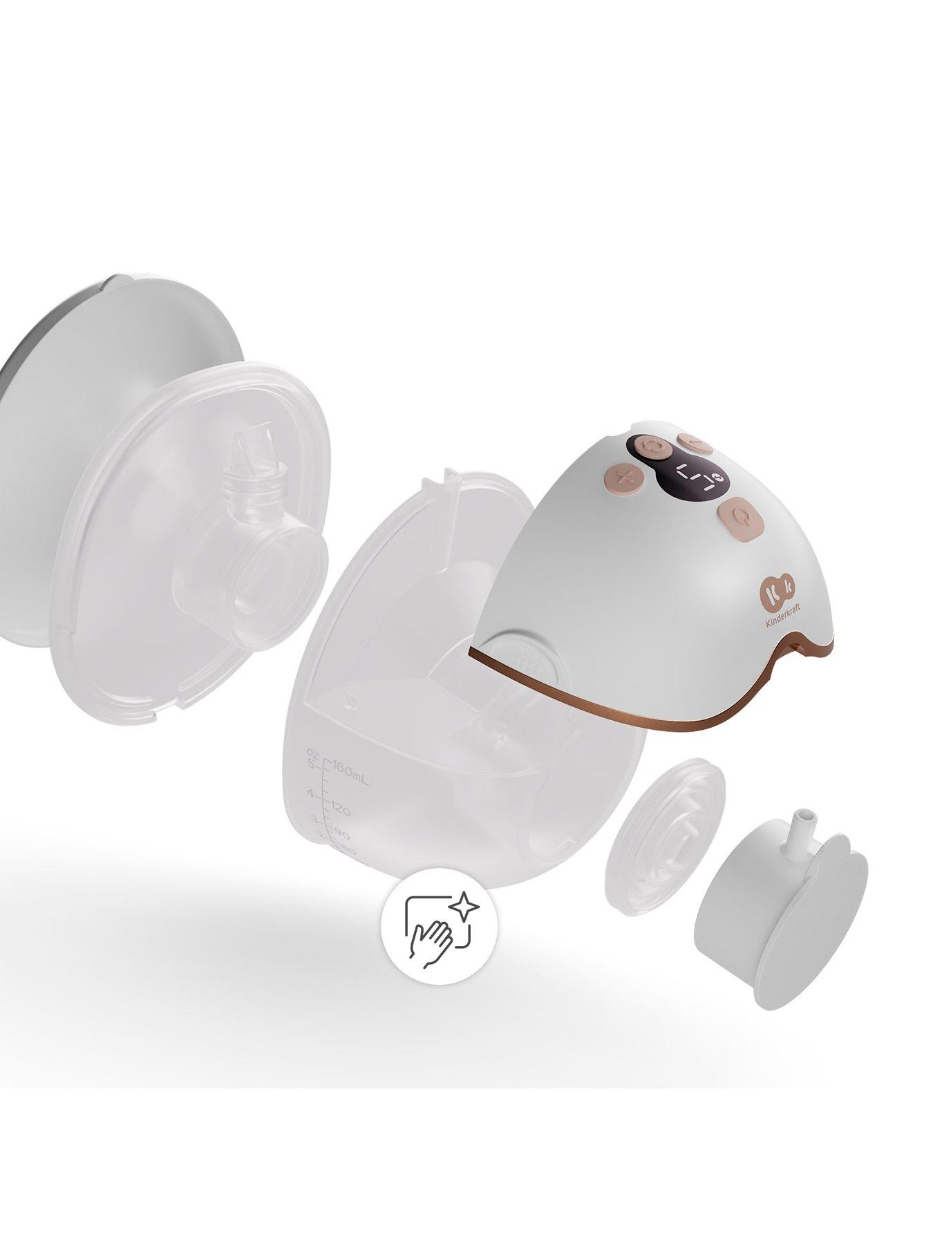 Image 3 of 8 of Kinderkraft MamaFlow double wearable breat pump - GOLD