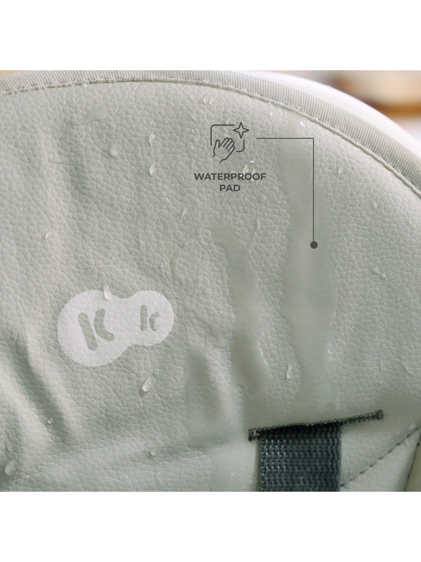 Image 4 of 8 of Kinderkraft DINNLY 2-in-1 Highchair - beige