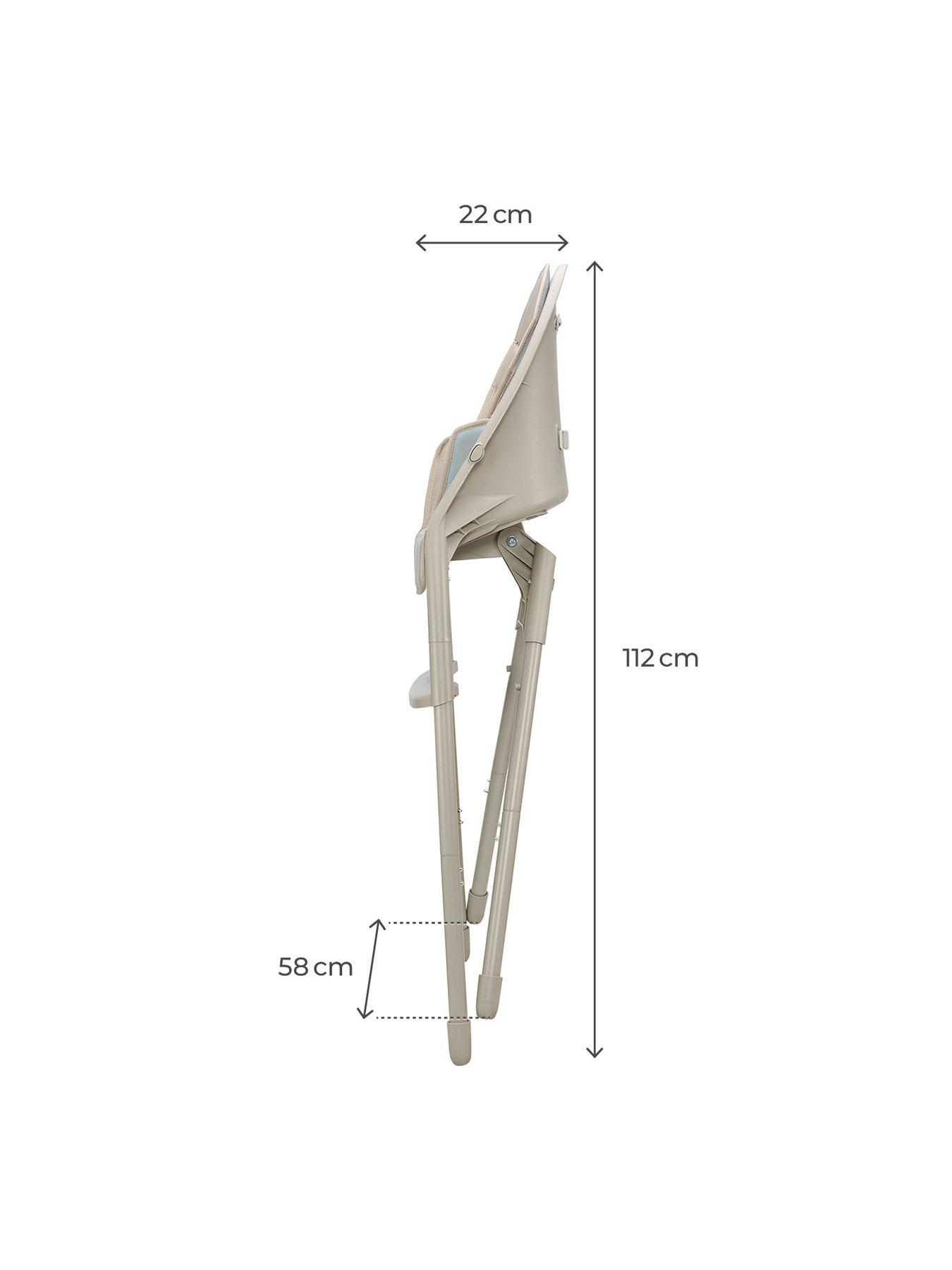 Image 7 of 8 of Kinderkraft DINNLY 2-in-1 Highchair - beige