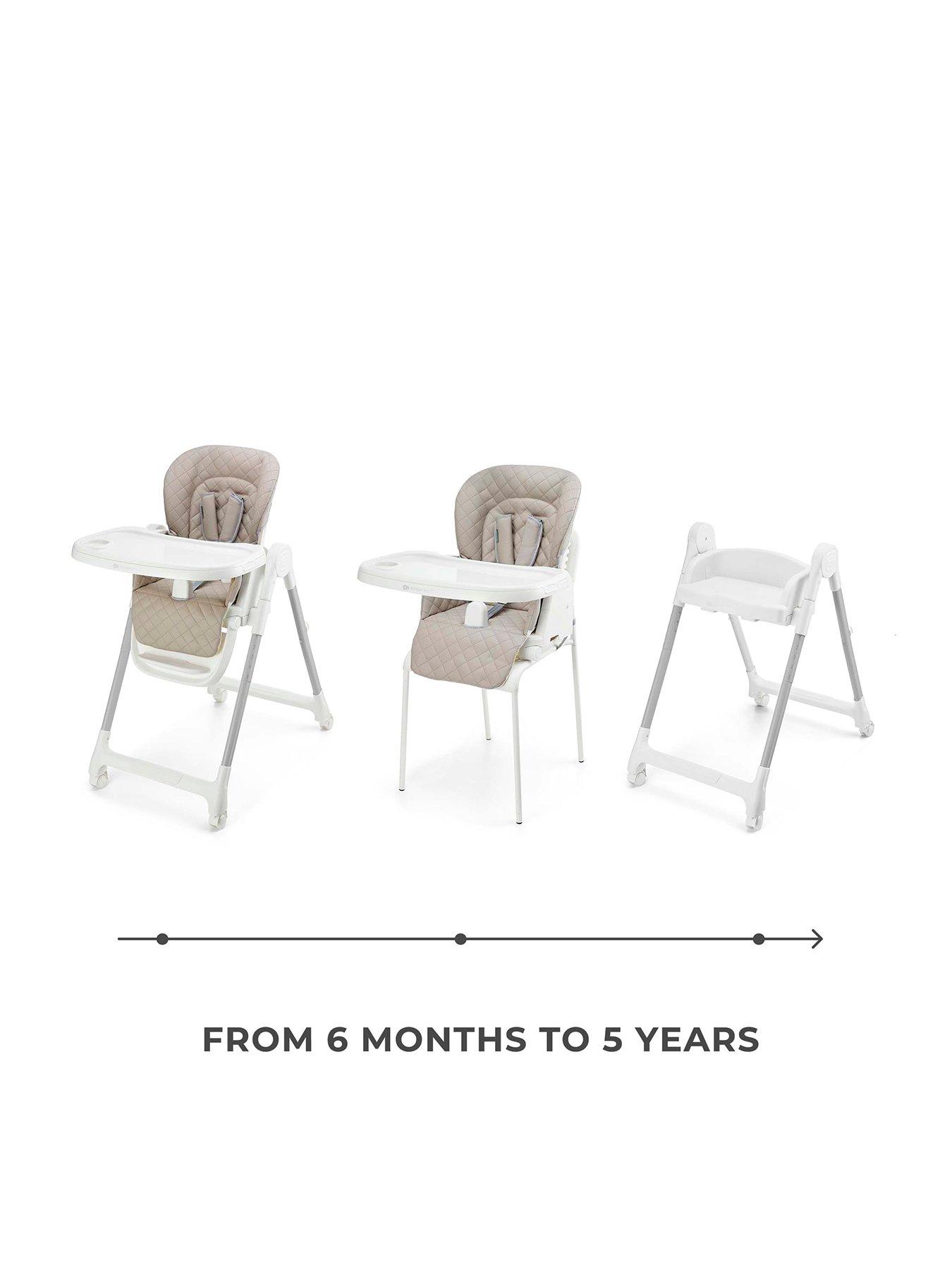 Image 2 of 8 of Kinderkraft Kindekraft TULO high chair beige