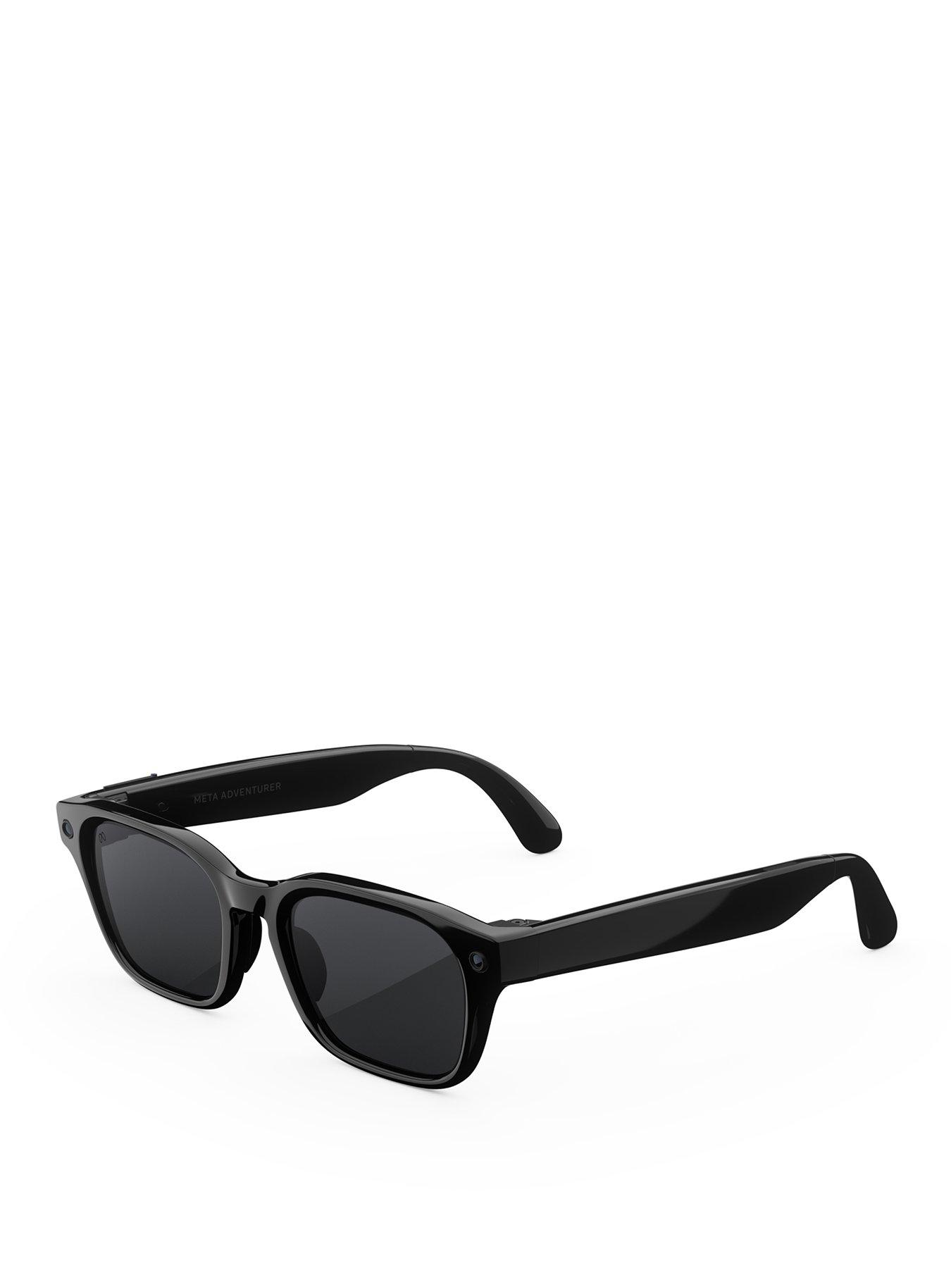 Meta Glasses Adventurer Classic Black, Polarised Grey Lenses