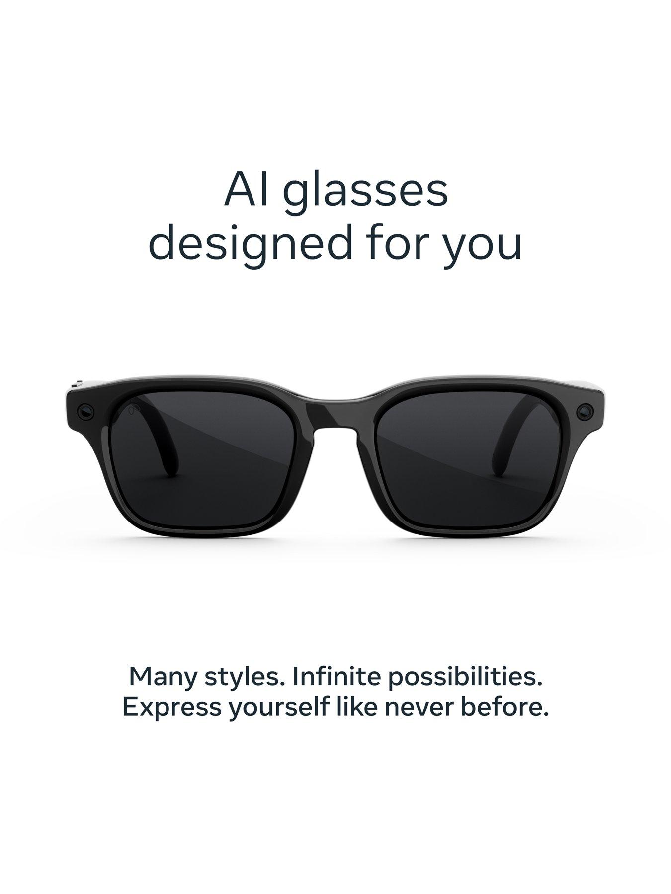 Image 2 of 8 of Meta Glasses Adventurer Classic Black, Polarised Grey Lenses
