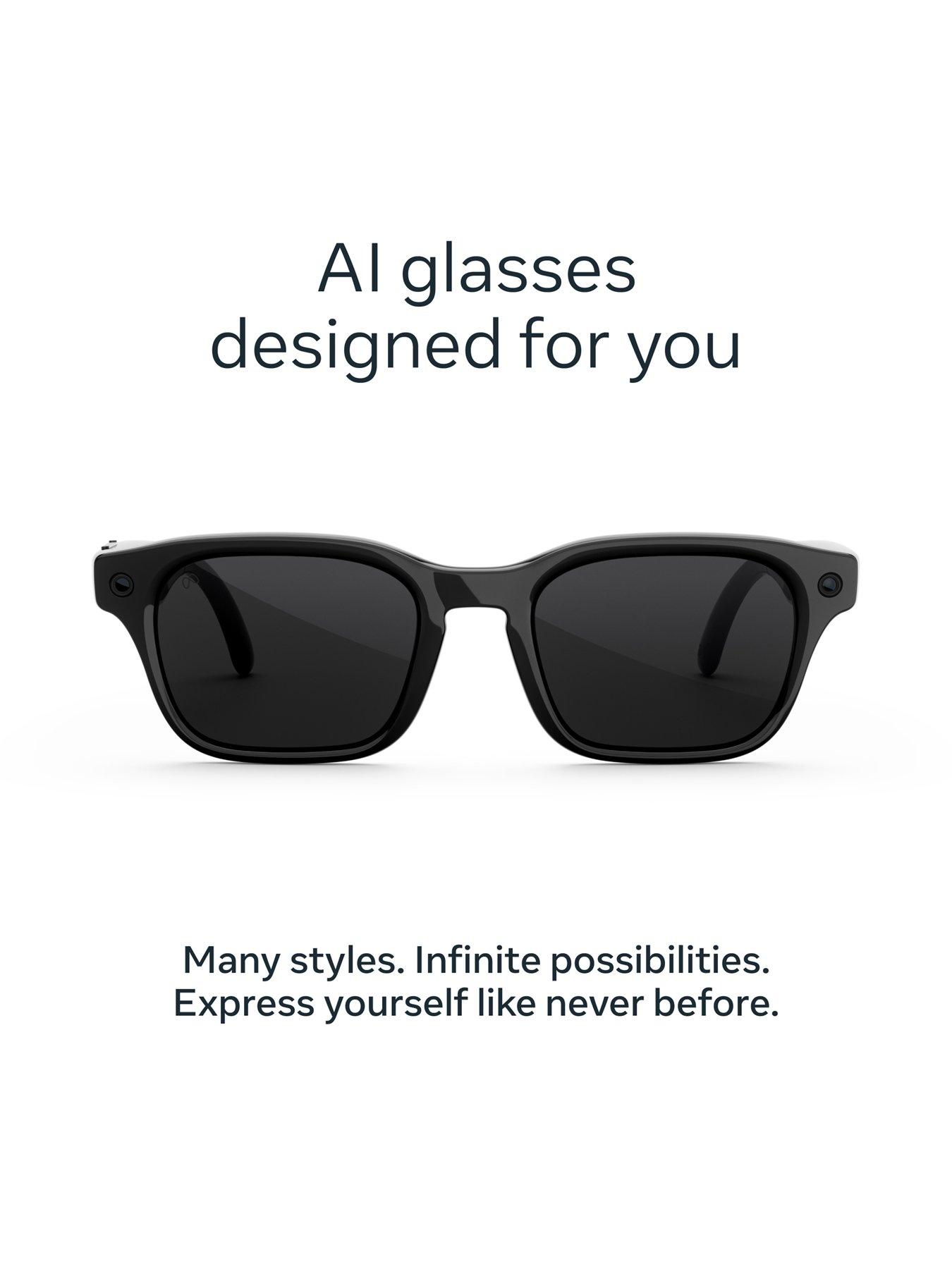 Image 2 of 8 of Meta Glasses Adventurer Classic Black, Transitions<sup>&reg;</sup> Grey Lenses