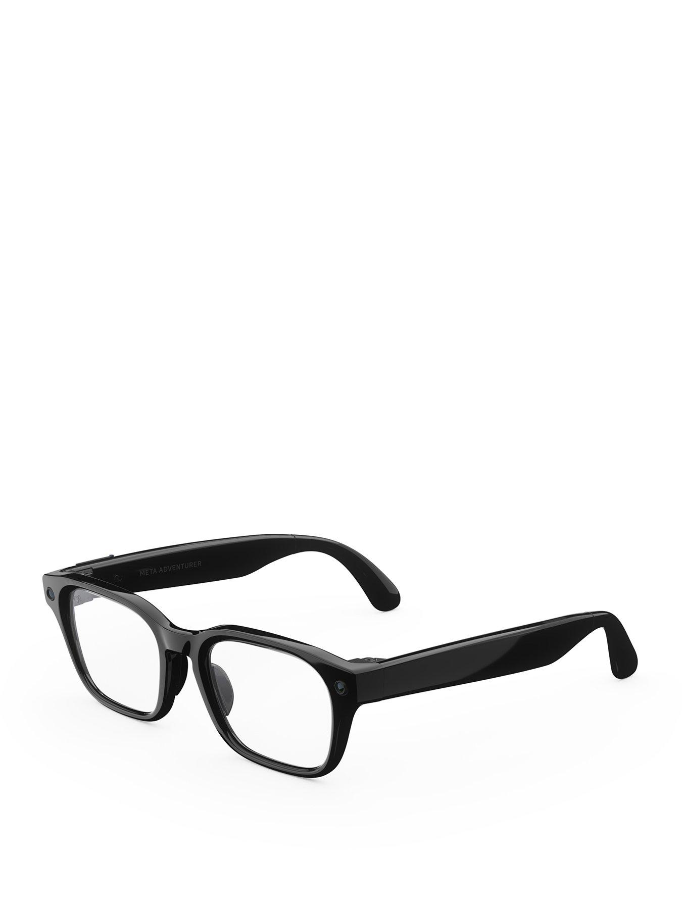 Image 1 of 8 of Meta Glasses Adventurer Classic Black, Clear Lenses