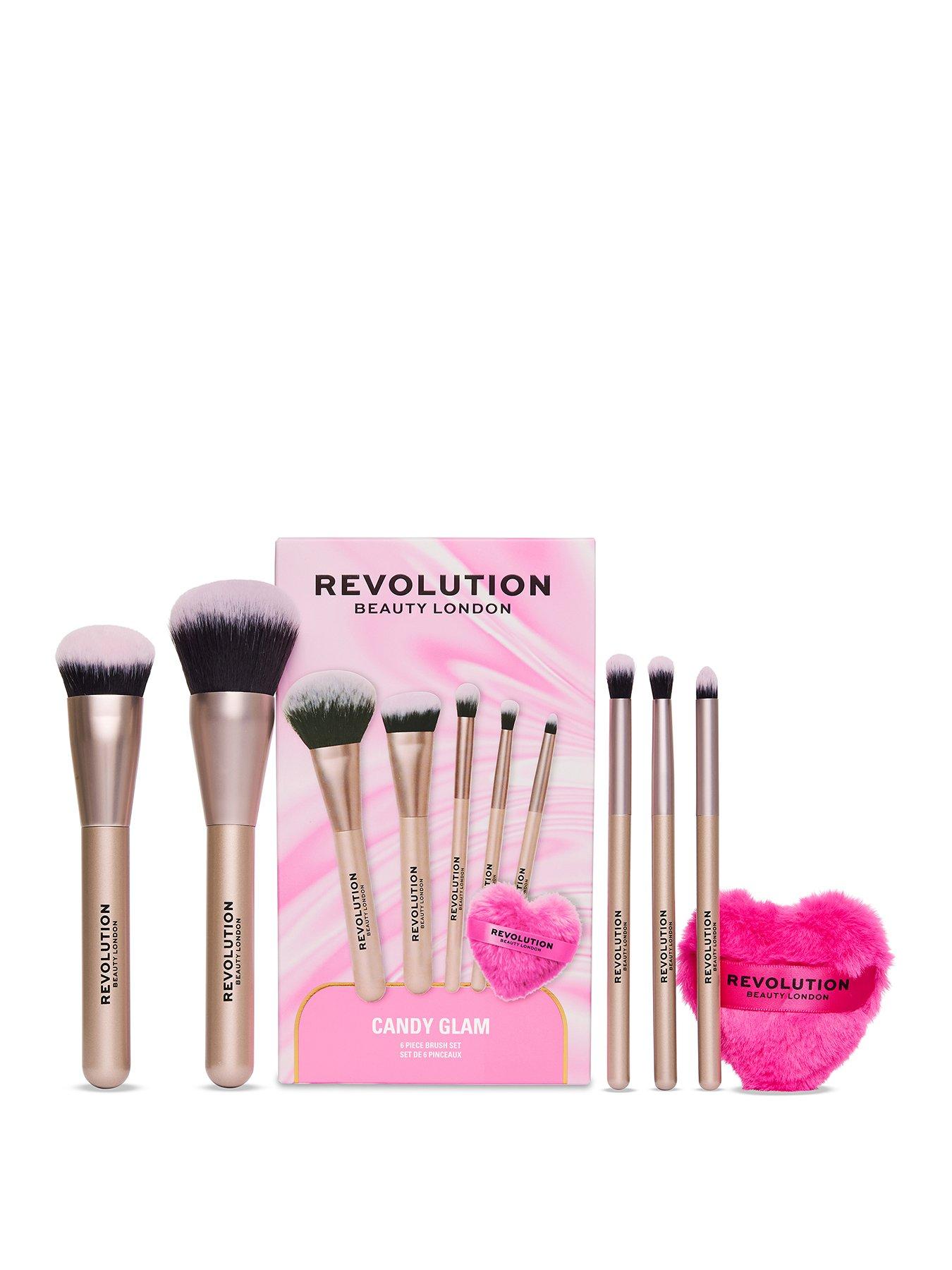 Revolution Misc Women's Candy Glam Brush Set, Gift Set (Worth £27.49) In - Image 2