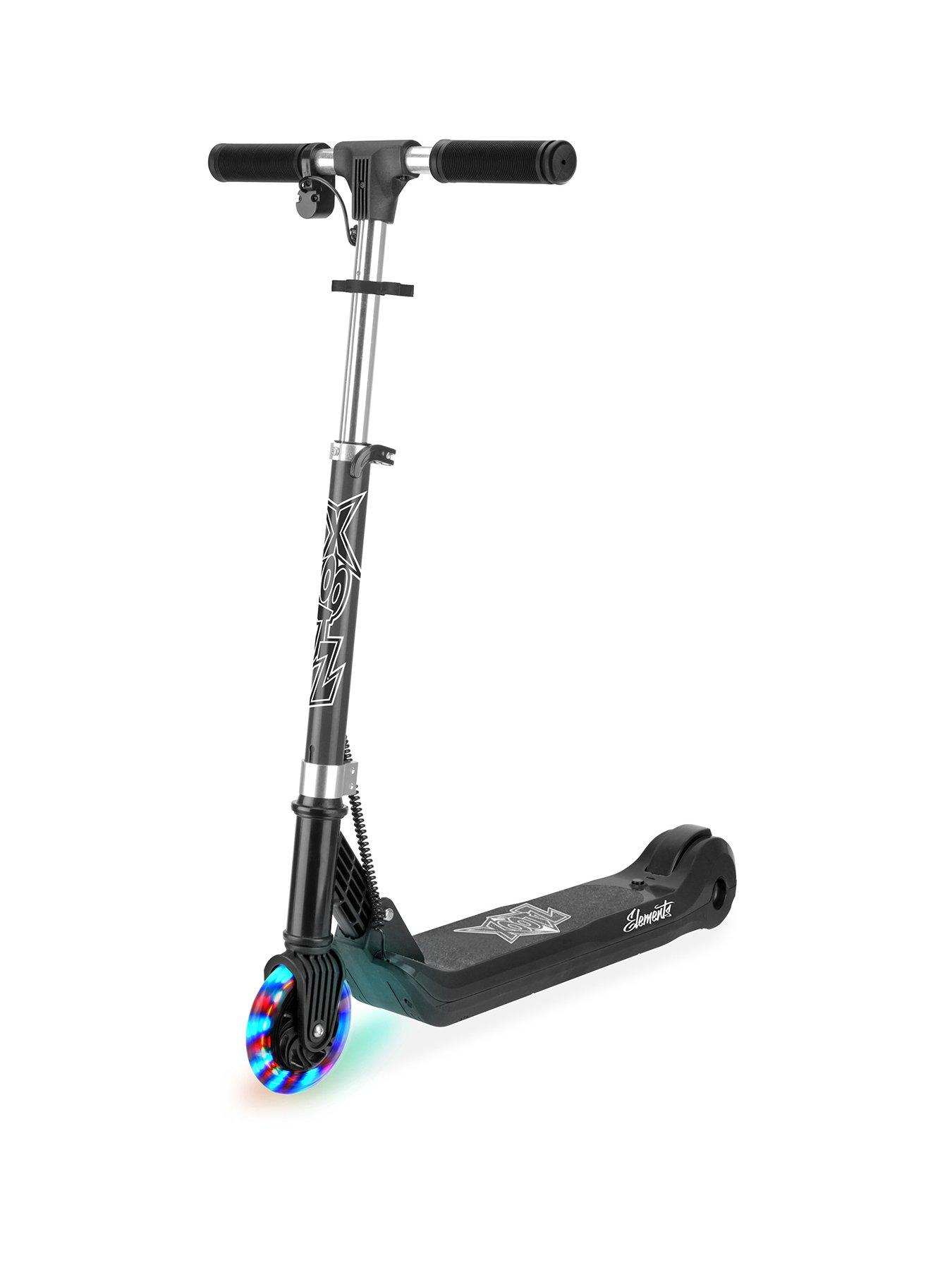 Image 2 of 7 of Elements Electric Folding Kids Scooter - Black
