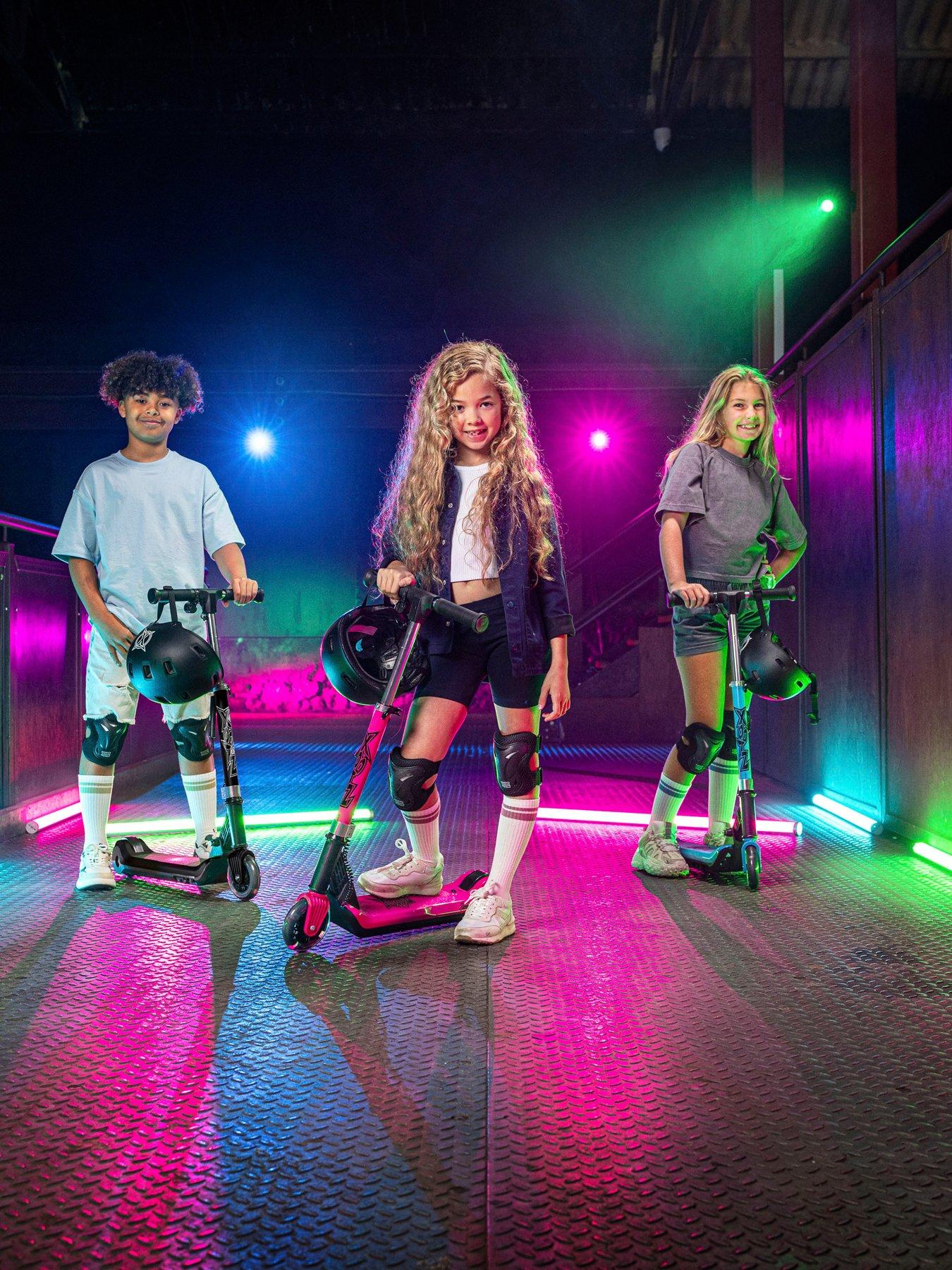 Image 5 of 7 of Elements Electric Folding Kids Scooter - Black