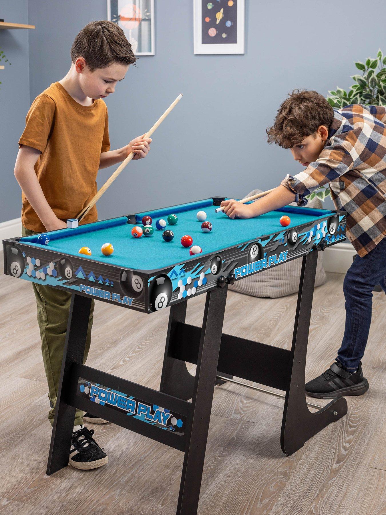 Image 1 of 7 of Powerplay 3Ft Folding Pool Games Table