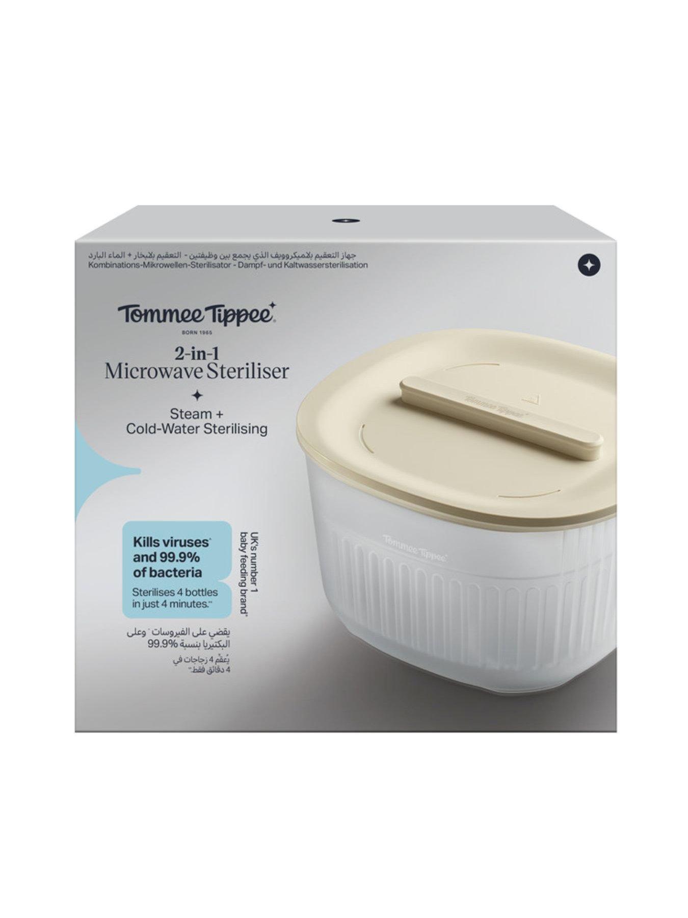 Tommee Tippee MICROWAVE STERILISER AL, White