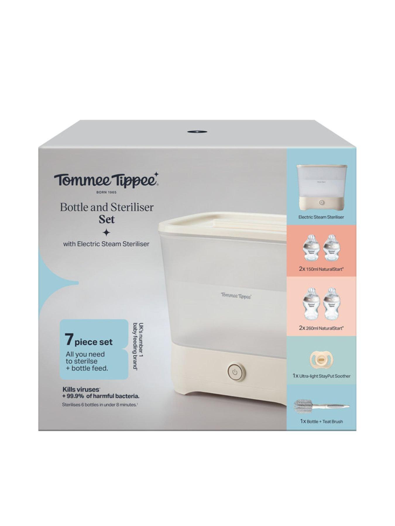 Tommee Tippee BOTTLE AND STERILISER KIT WHITE