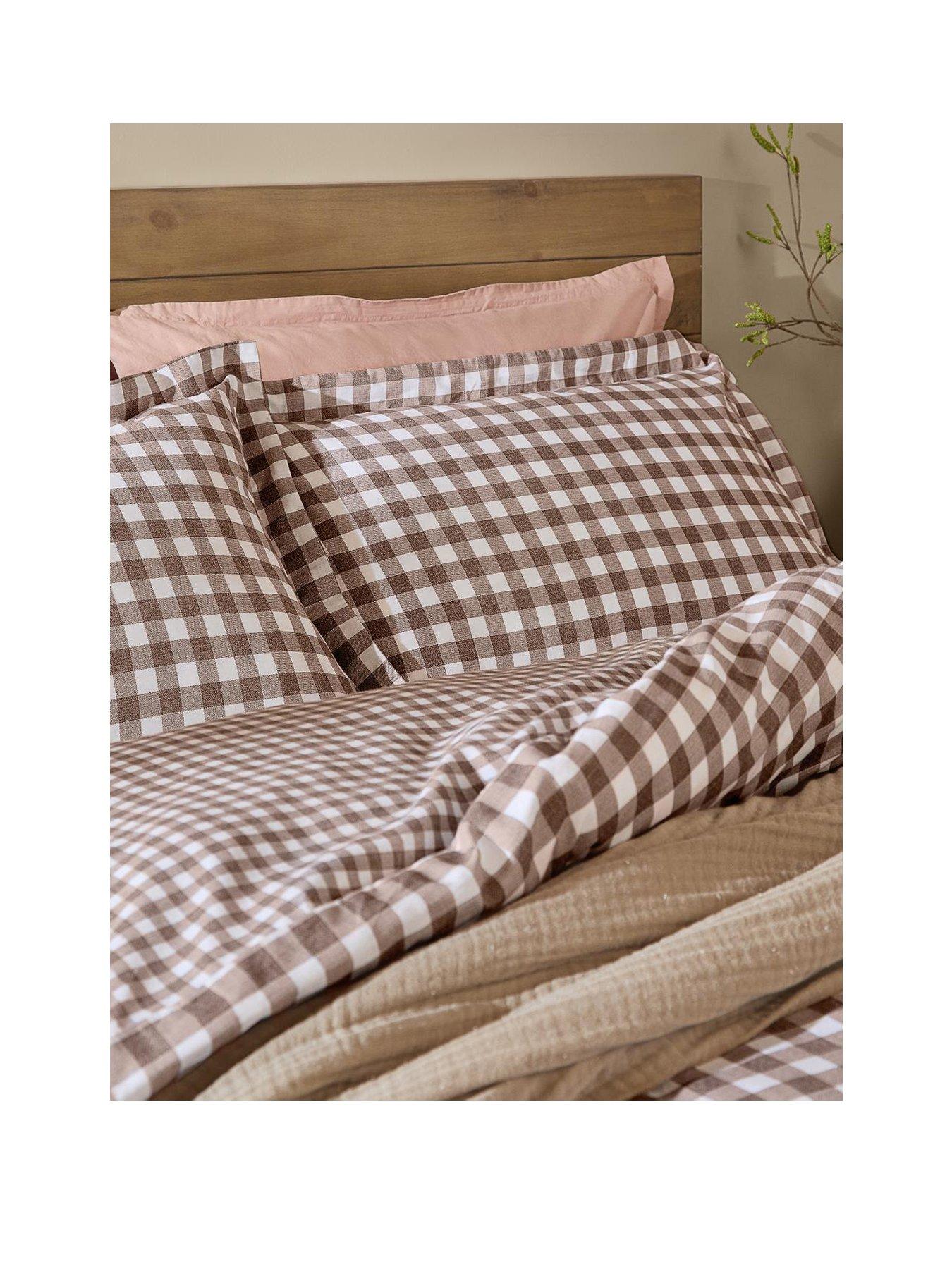Image 2 of 3 of Yard Barton Super King Duvet Set Chocolate
