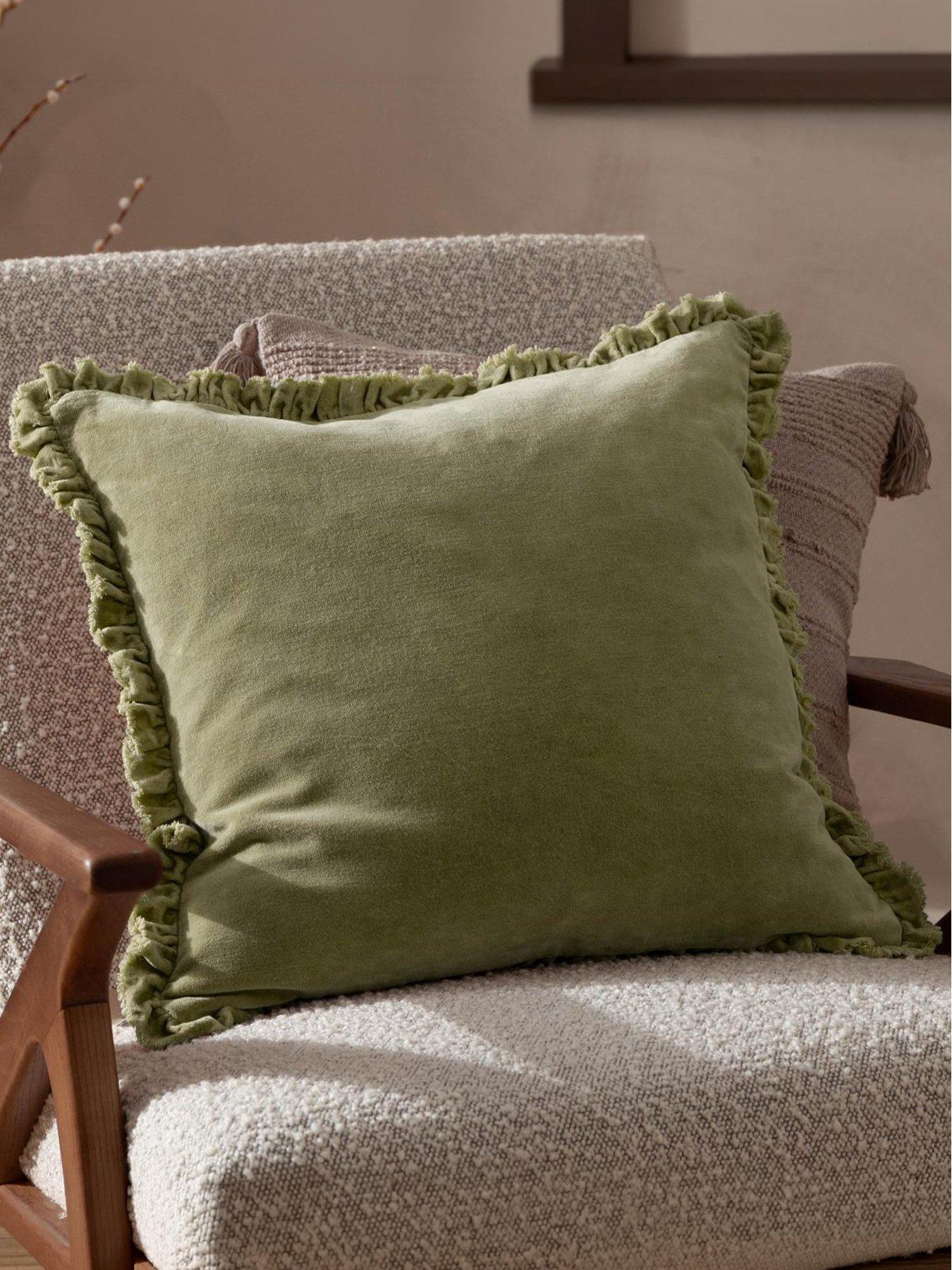 Image 1 of 7 of Yard Bertie 45x45 Polyester Cushion Sage