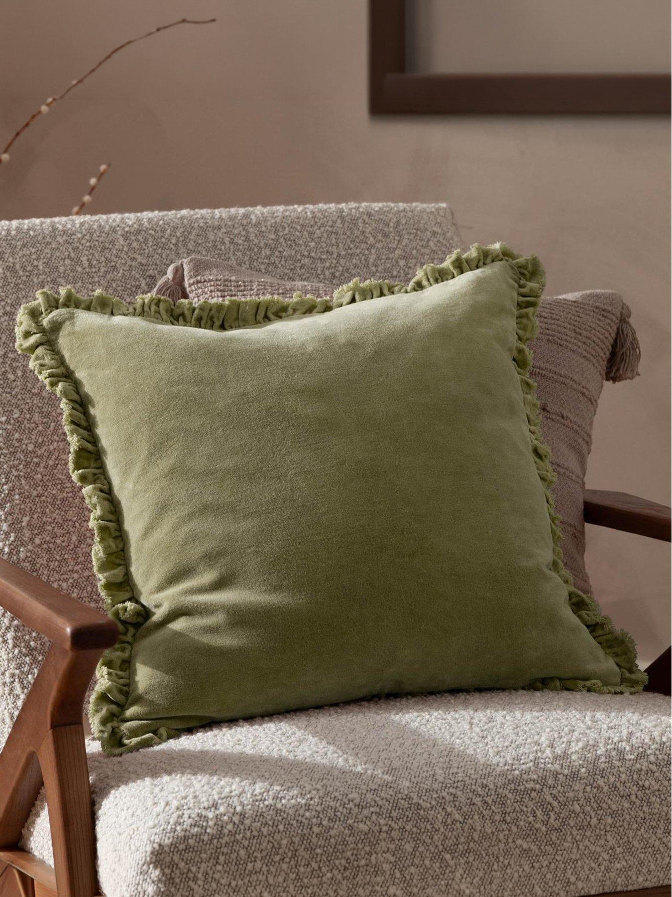Image 6 of 7 of Yard Bertie 45x45 Polyester Cushion Sage