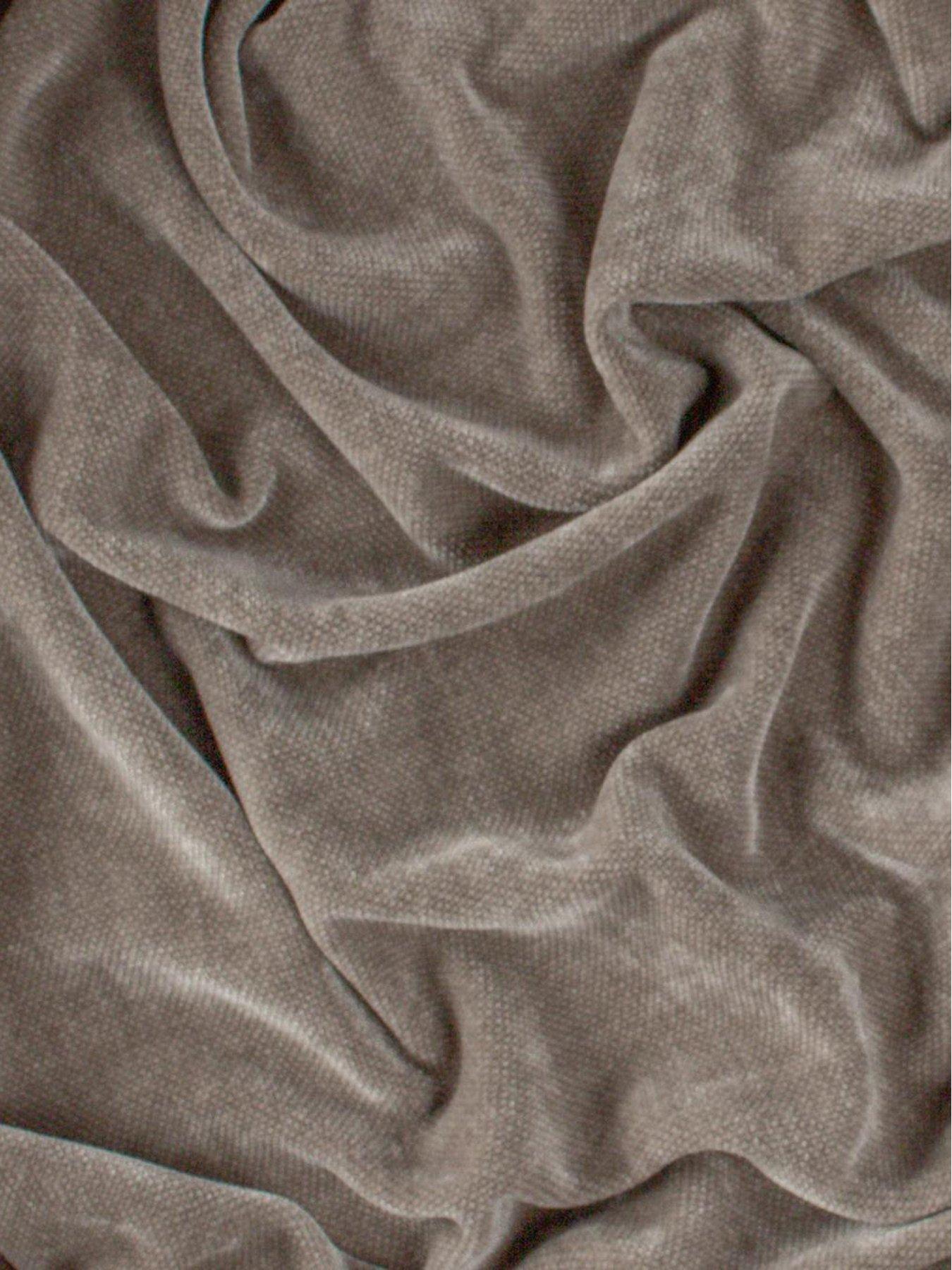 Image 3 of 4 of Yard Heavy Chenille 150x200 Throw Greige