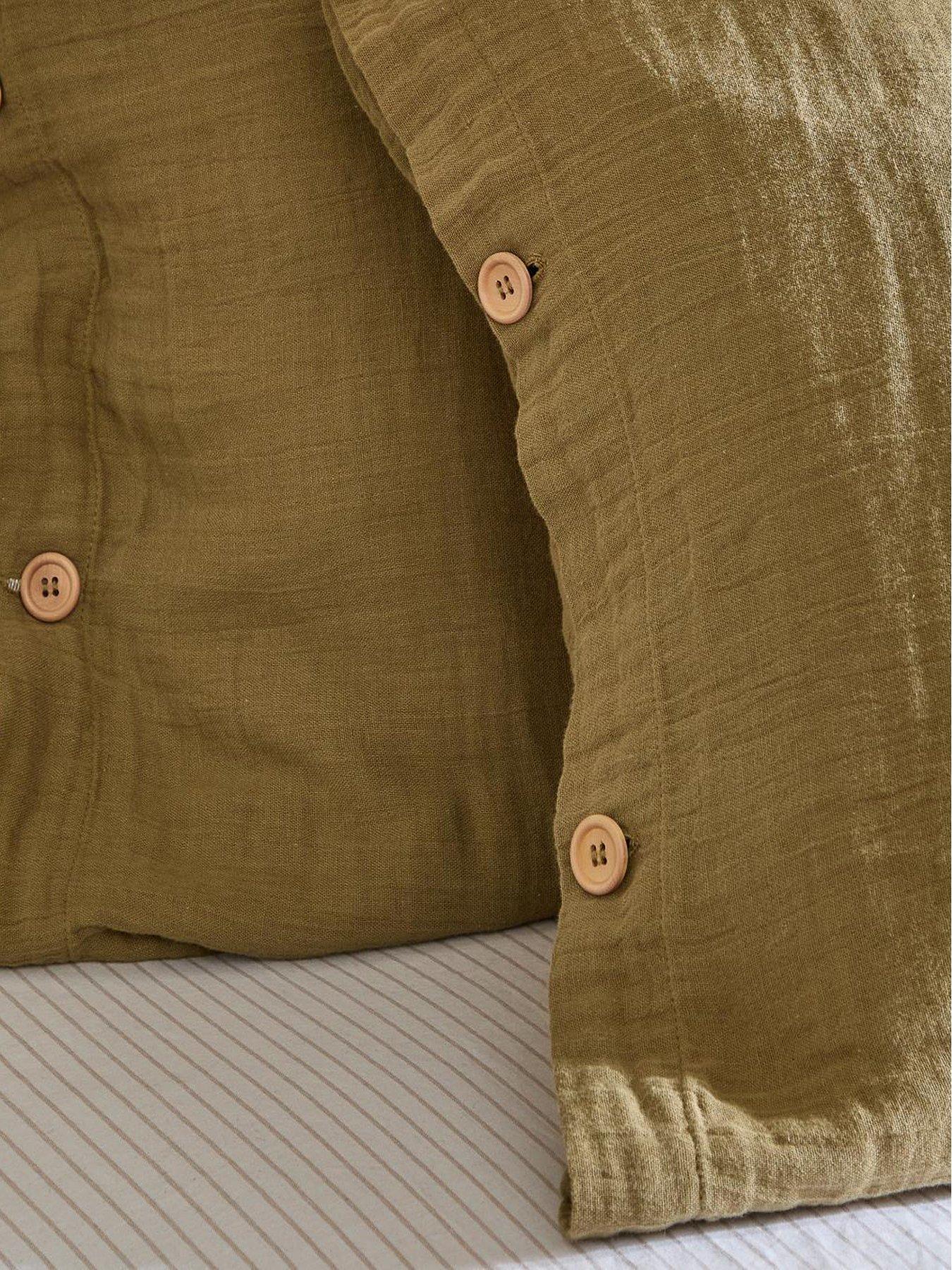 Image 3 of 4 of Yard Lark King Duvet Set Olive