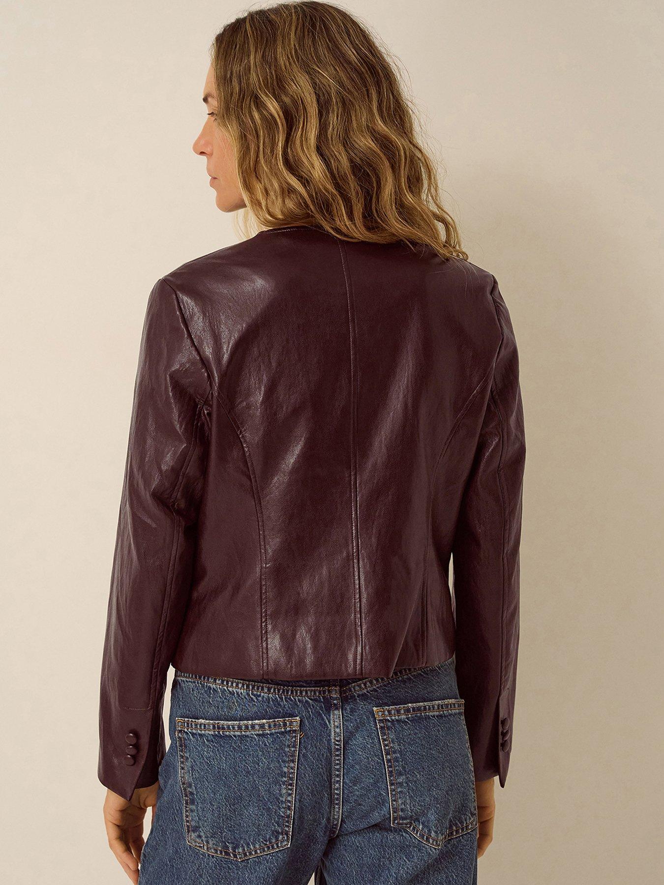 Image 2 of 6 of Monsoon Penelope Pu Jkt