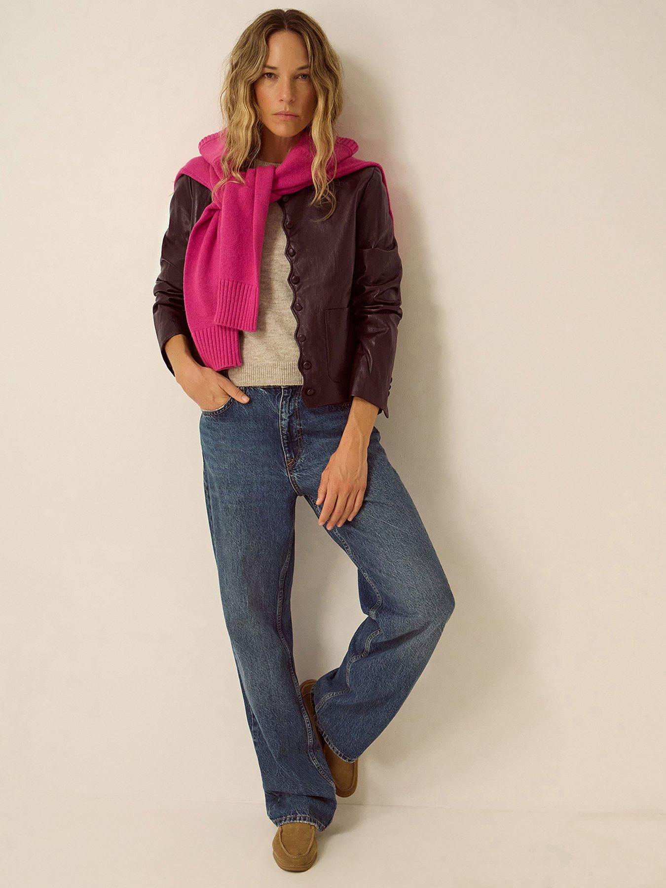 Image 4 of 6 of Monsoon Penelope Pu Jkt