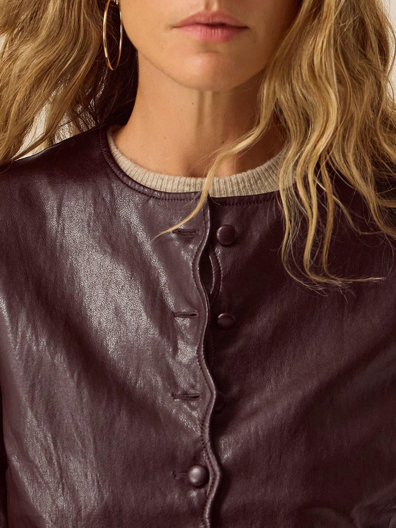 Image 5 of 6 of Monsoon Penelope Pu Jkt
