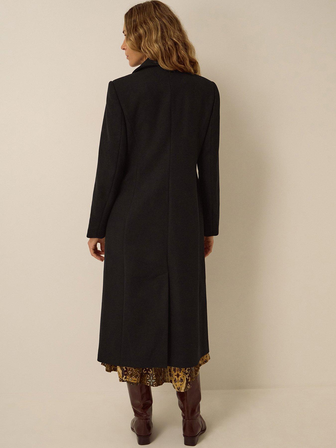 Image 2 of 5 of Monsoon Celia Crombie Coat