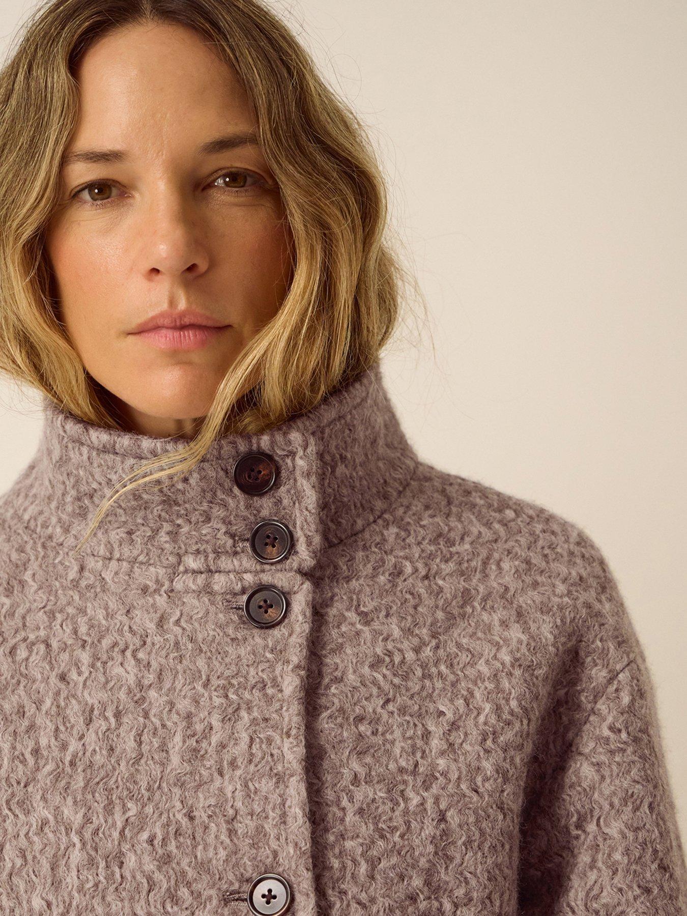 Image 3 of 5 of Monsoon Belle Boucle Coat